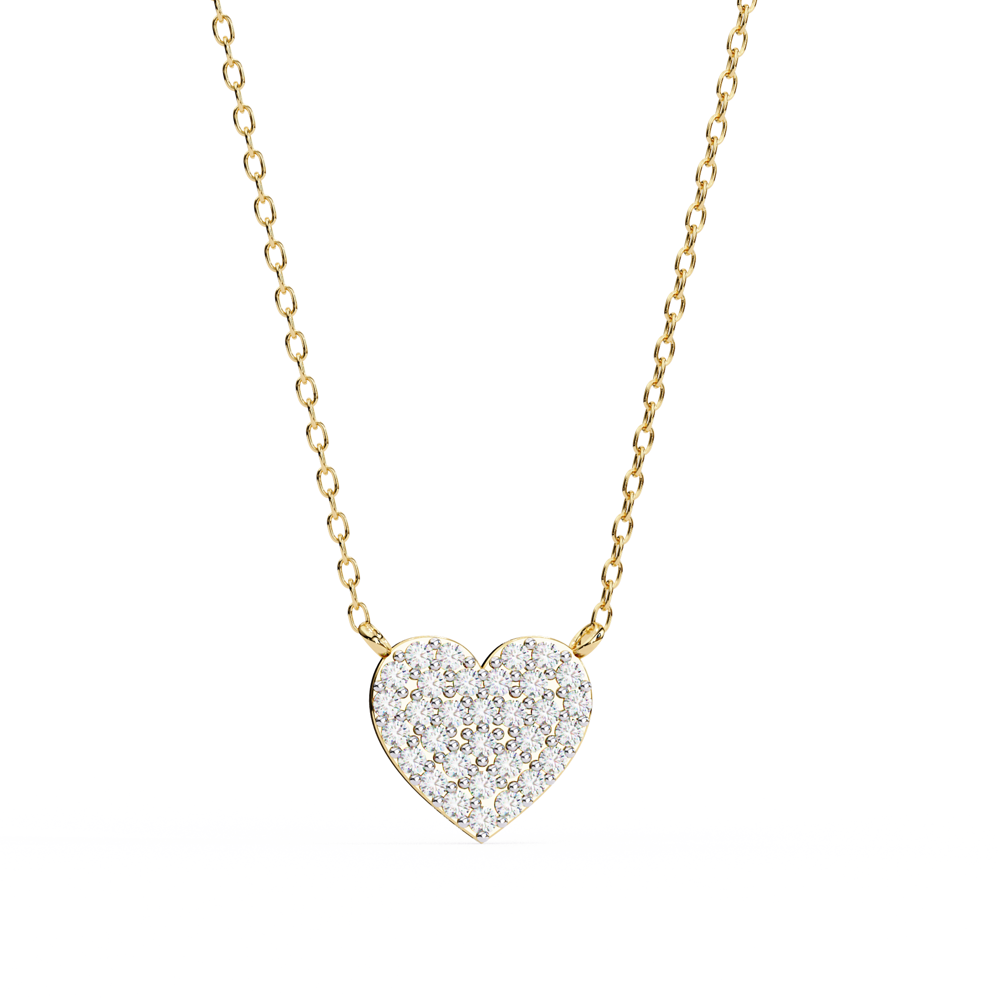 0.21 ct Golden Radiance Pendant 9k