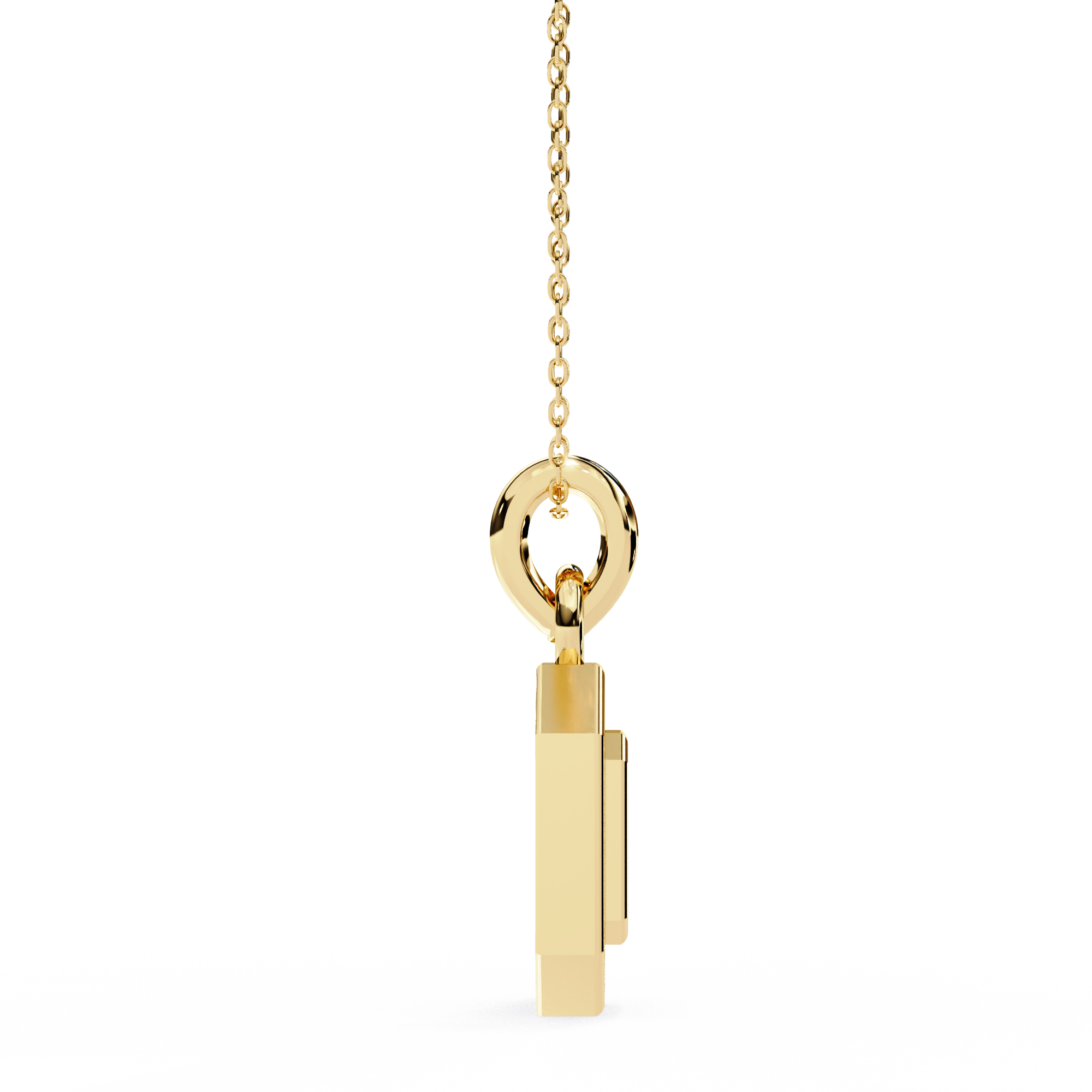 0.16 ct Twilight Orb Pendant 9k