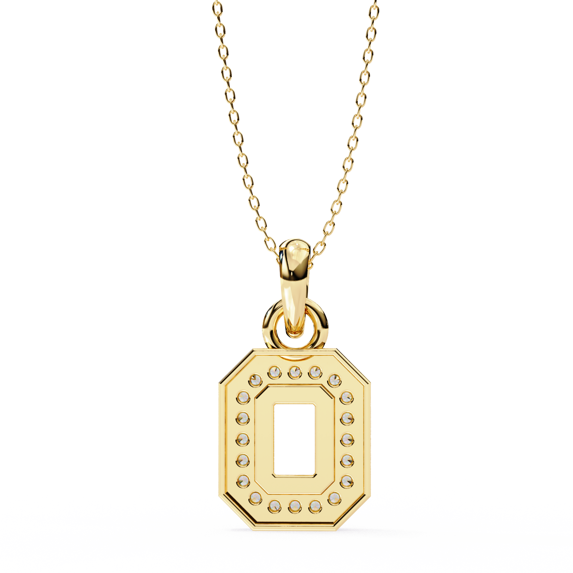 0.16 ct Twilight Orb Pendant 9k