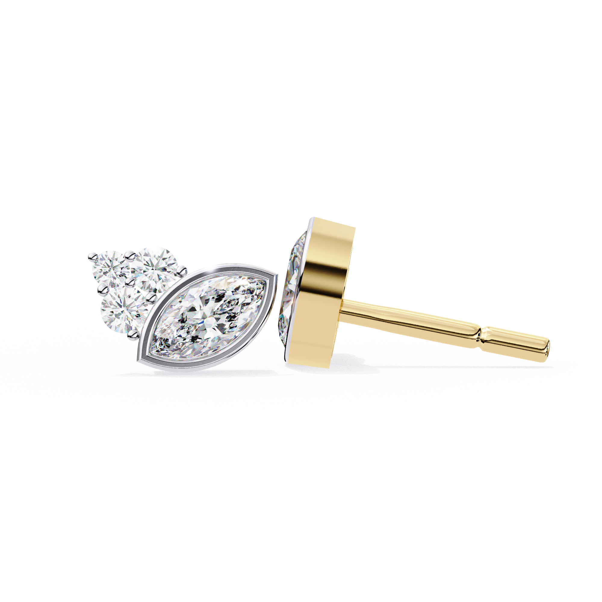 0.47 ct Starlit Horizon Earrings 9k