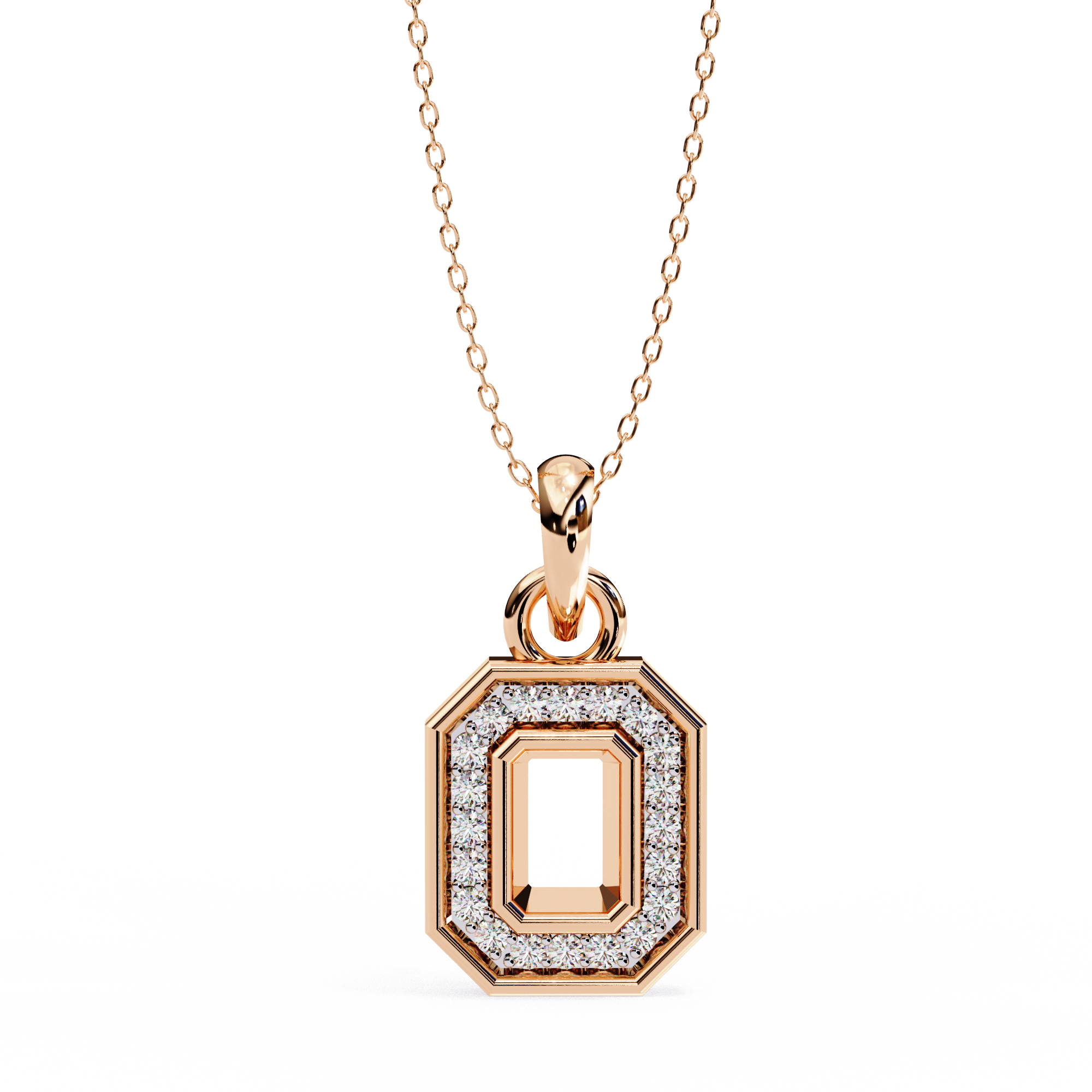 0.16 ct Twilight Orb Pendant 9k