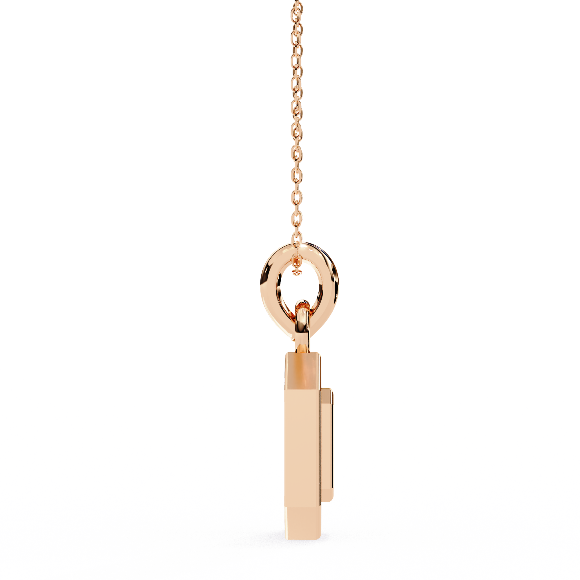 0.16 ct Twilight Orb Pendant 9k