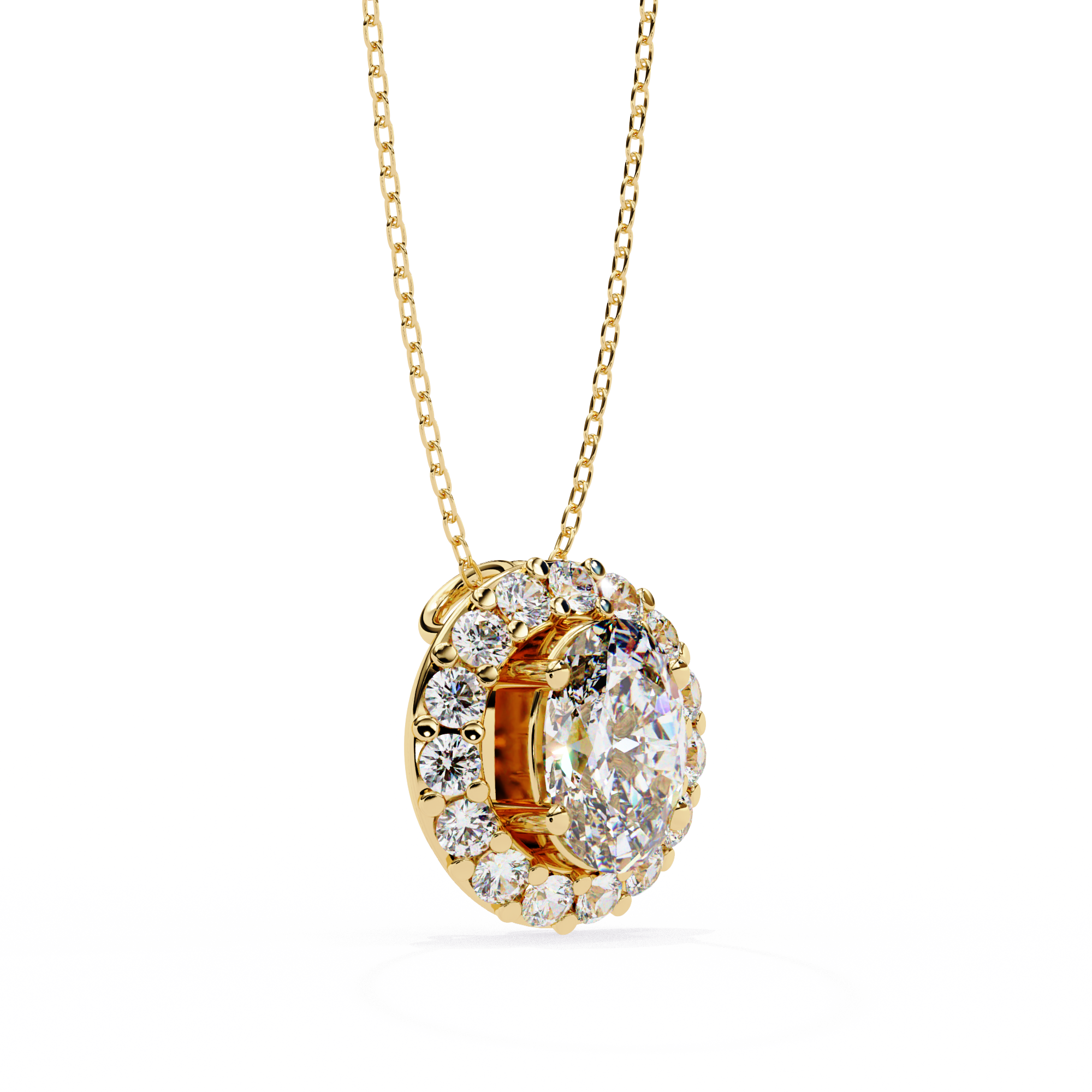 0.97 ct Radiant Fusion Pendant