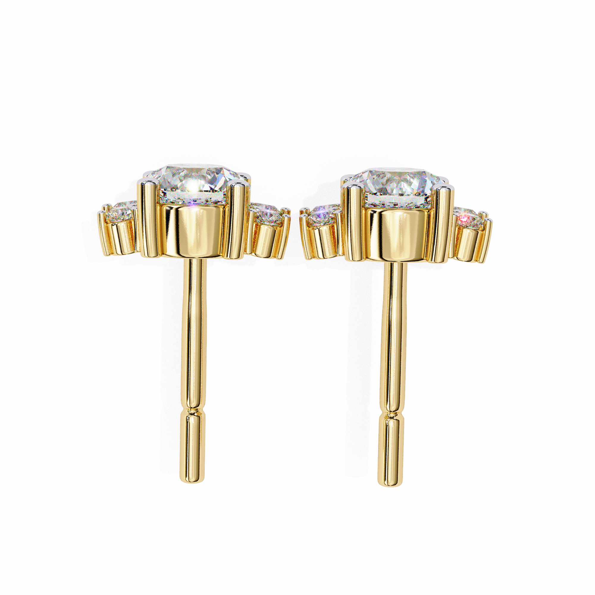 0.68 ct Soleil Light Earrings 9k