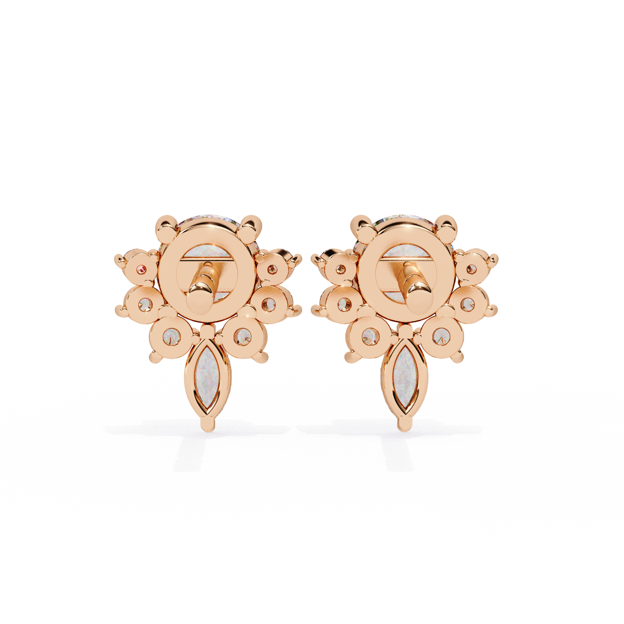 0.68 ct Soleil Light Earrings 9k