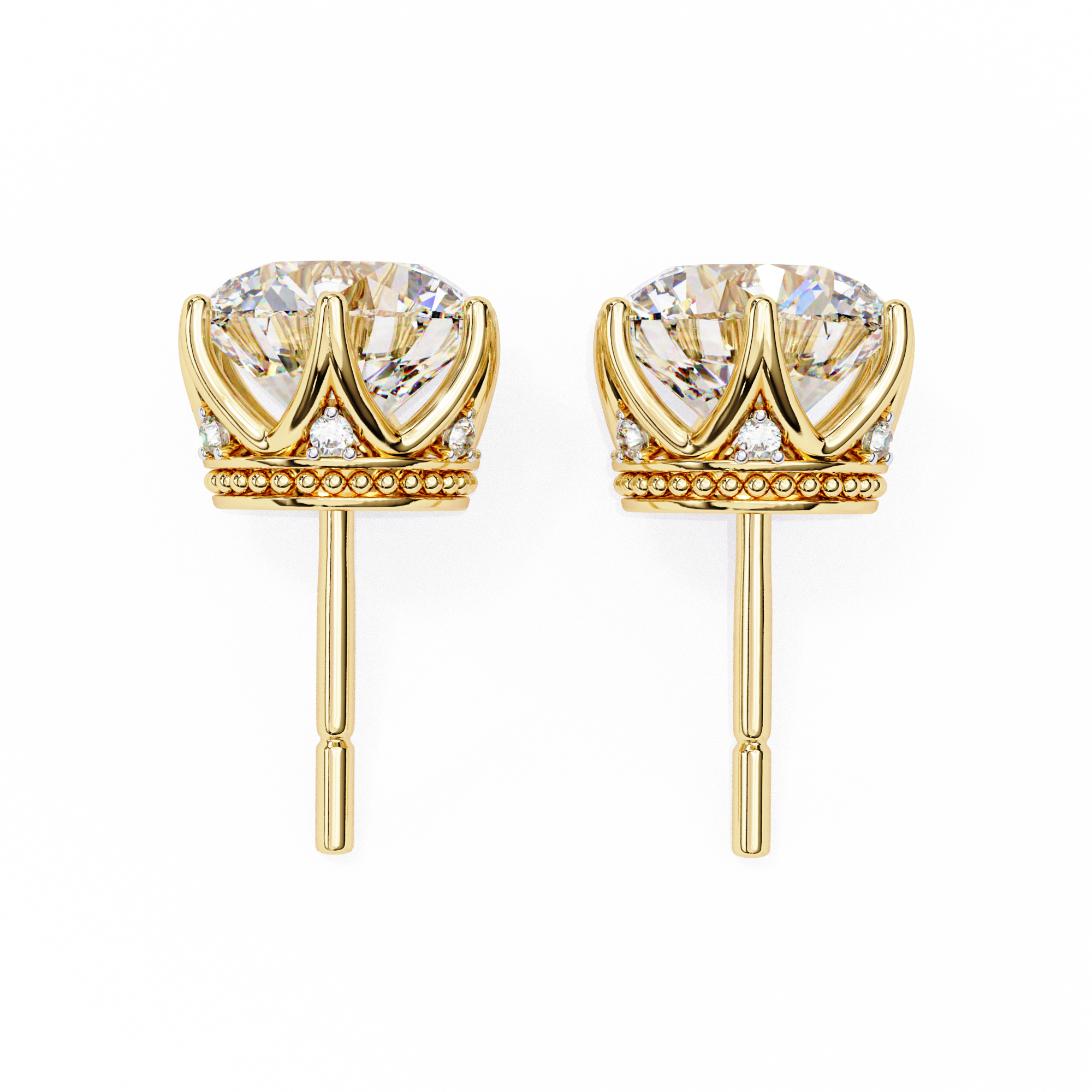 Radiant Eclipse Earrings 9k