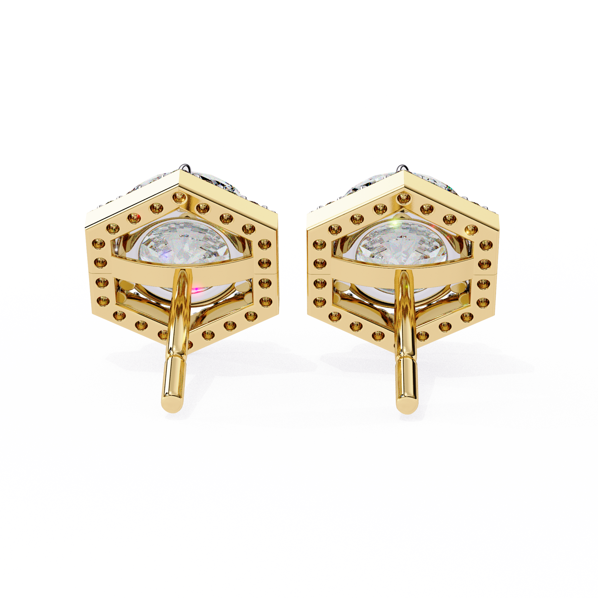 2.10 ct Infinity Luxe Earrings 9k