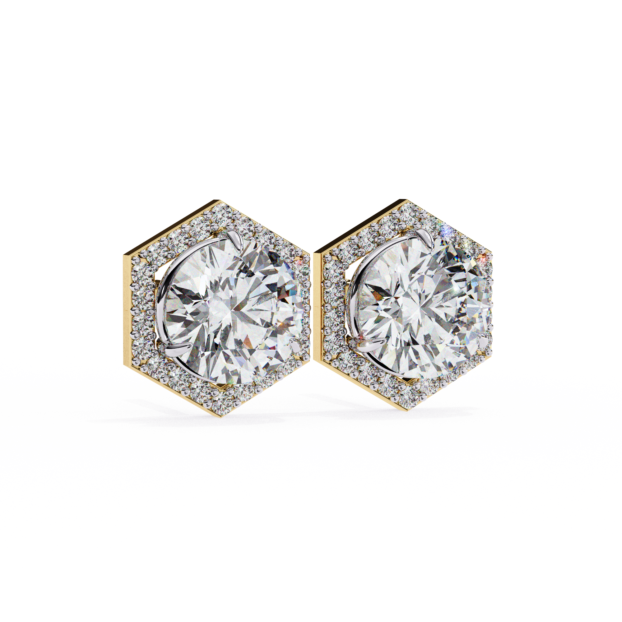 2.10 ct Infinity Luxe Earrings 9k