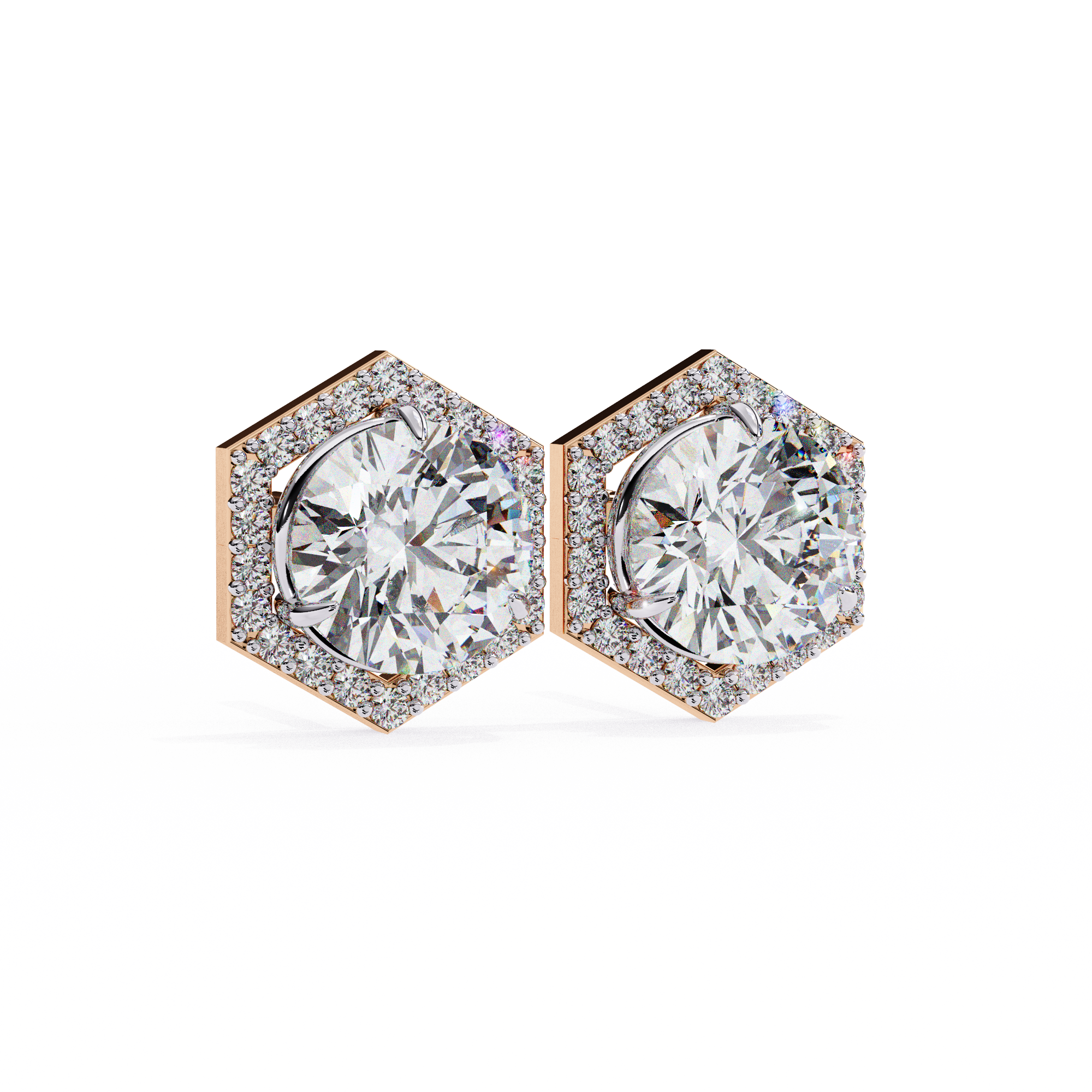 2.10 ct Infinity Luxe Earrings 9k