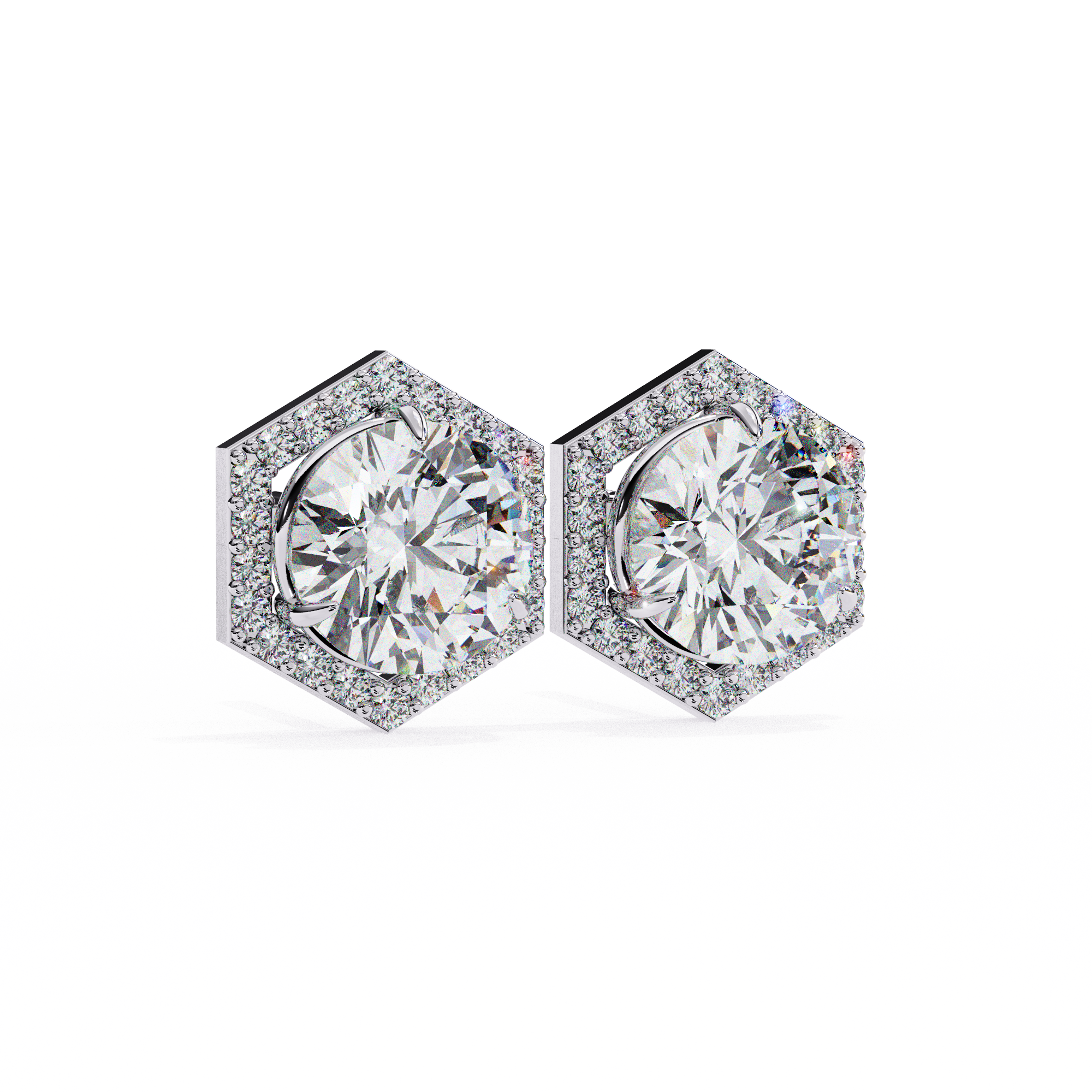2.10 ct Infinity Luxe Earrings 9k