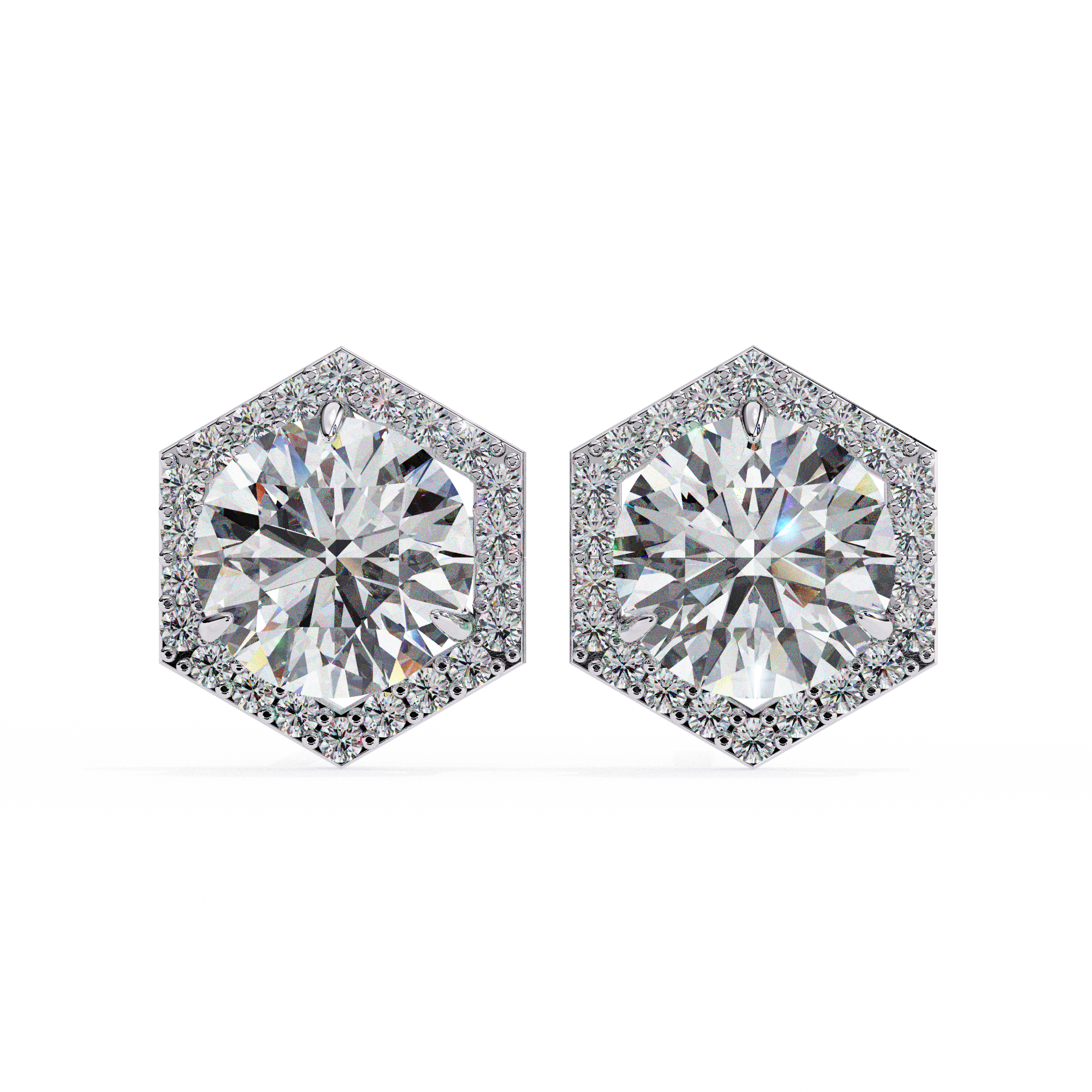2.10 ct Infinity Luxe Earrings 9k
