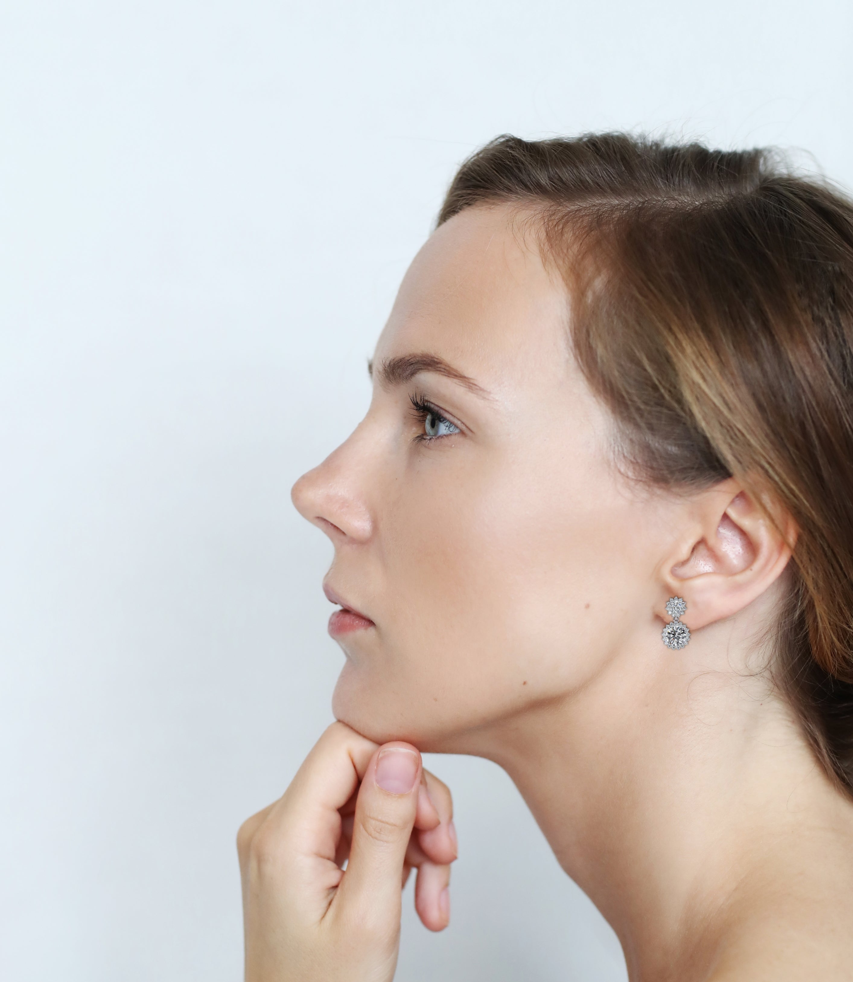 1.17 ct Timeless Arc Earrings 9k