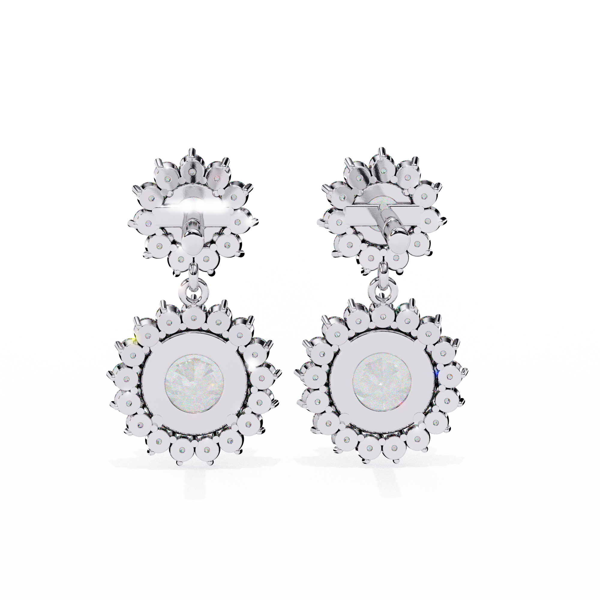 1.17 ct Timeless Arc Earrings 9k