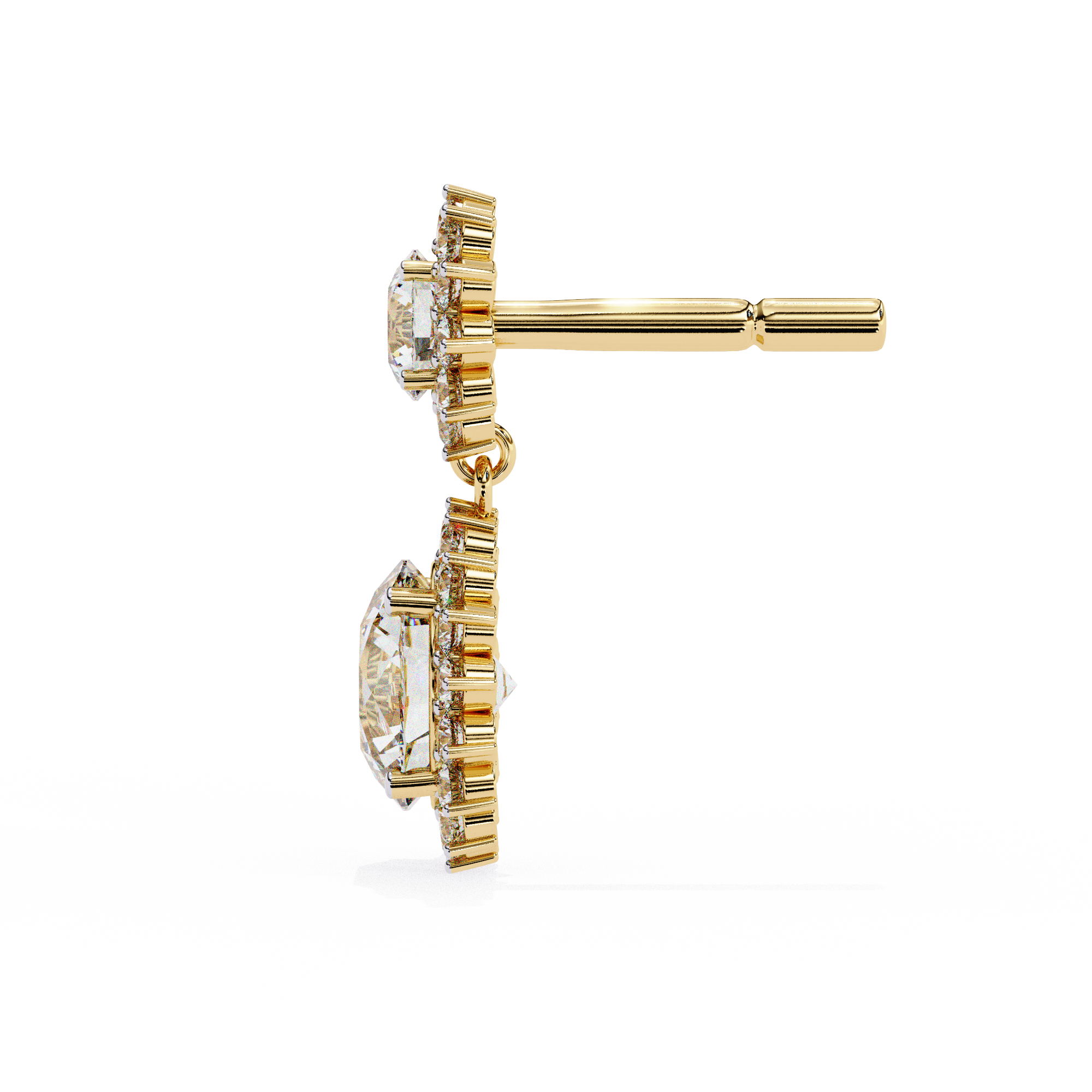1.17 ct Timeless Arc Earrings 9k
