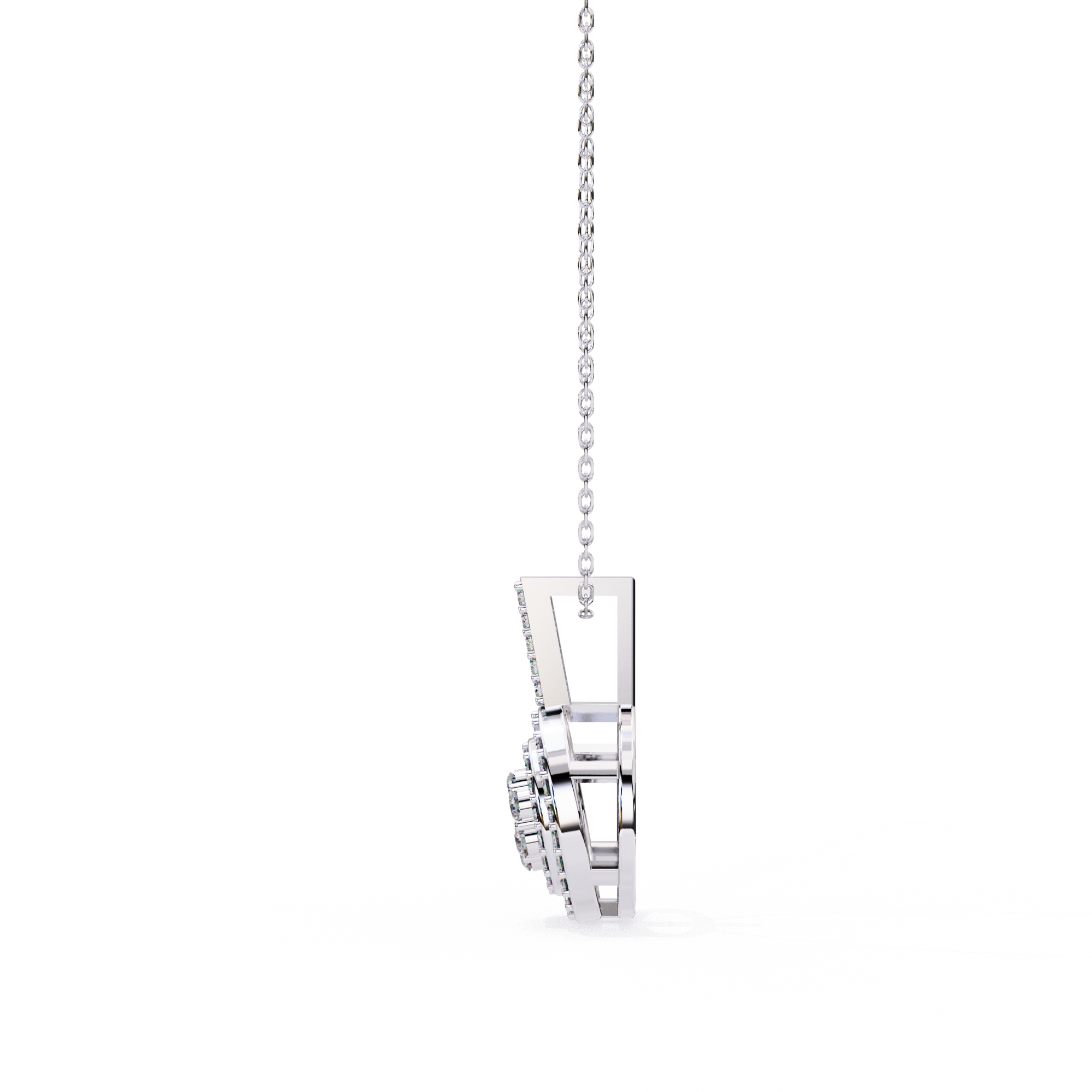 0.27 ct Moonbeam Grace Pendant 9k