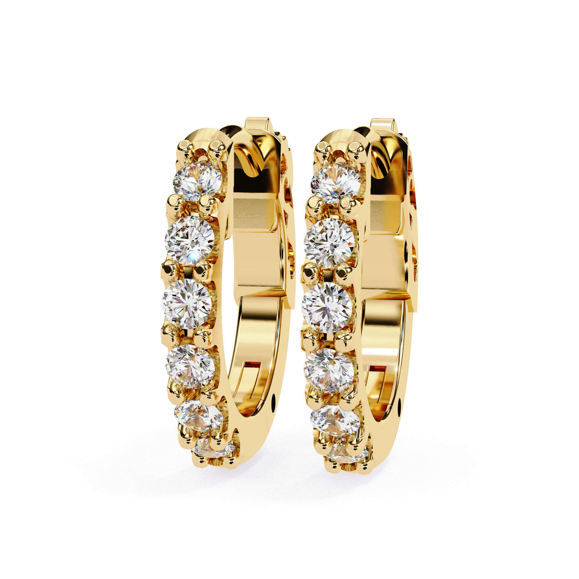 0.18 ct Starlit Charm Earrings 9k