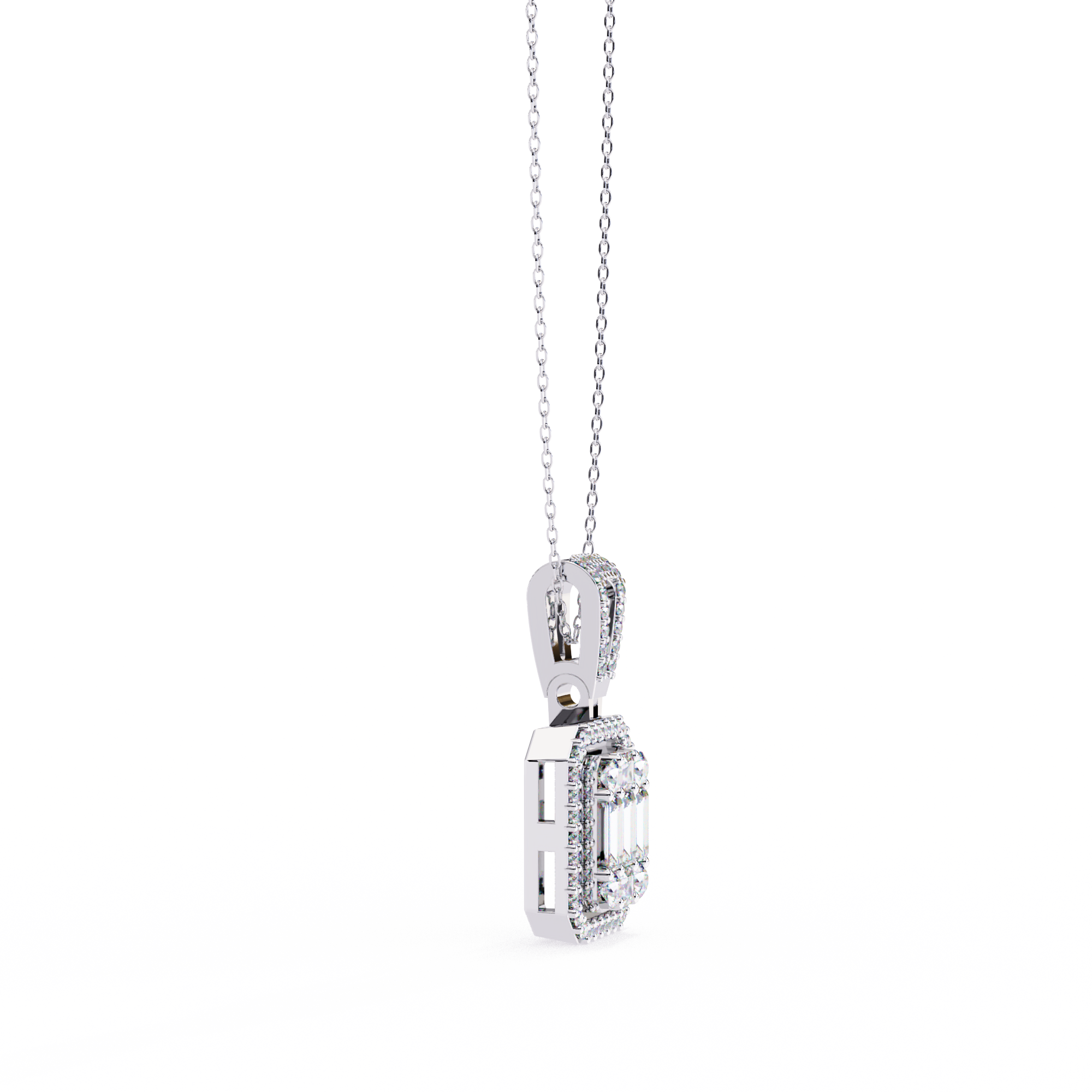 0.71 ct Eterna Glow Pendant 9k