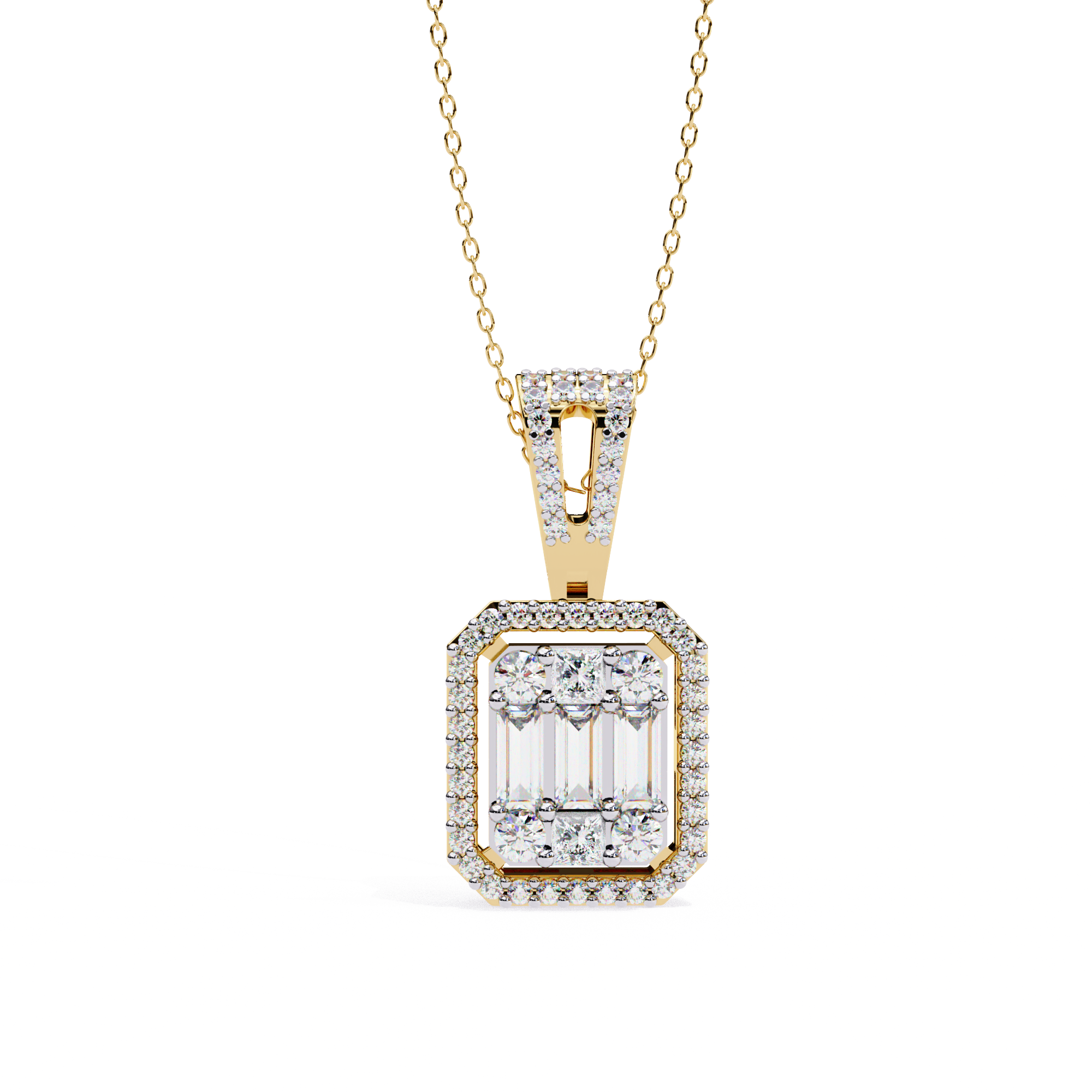 0.71 ct Eterna Glow Pendant 9k