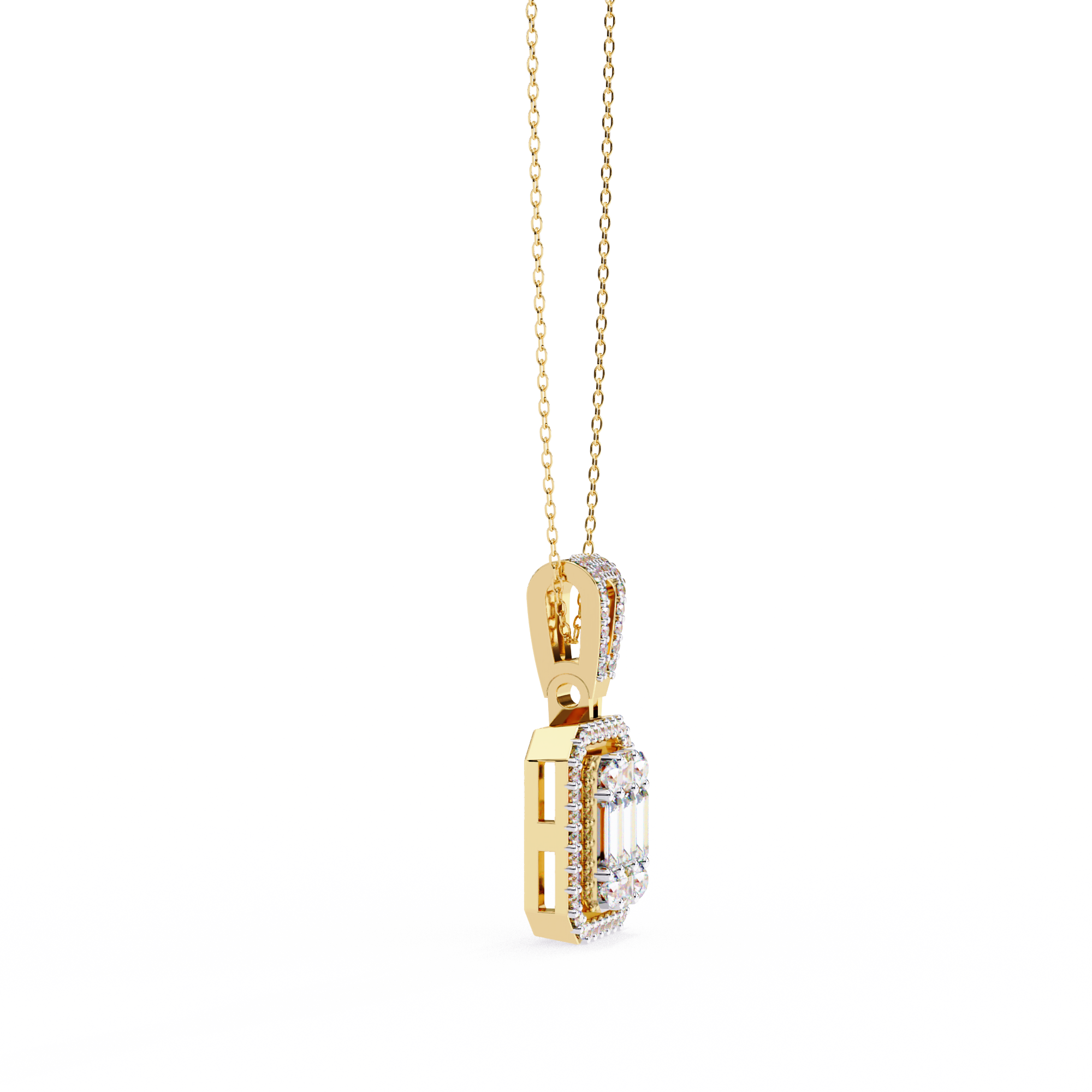 0.71 ct Eterna Glow Pendant 9k