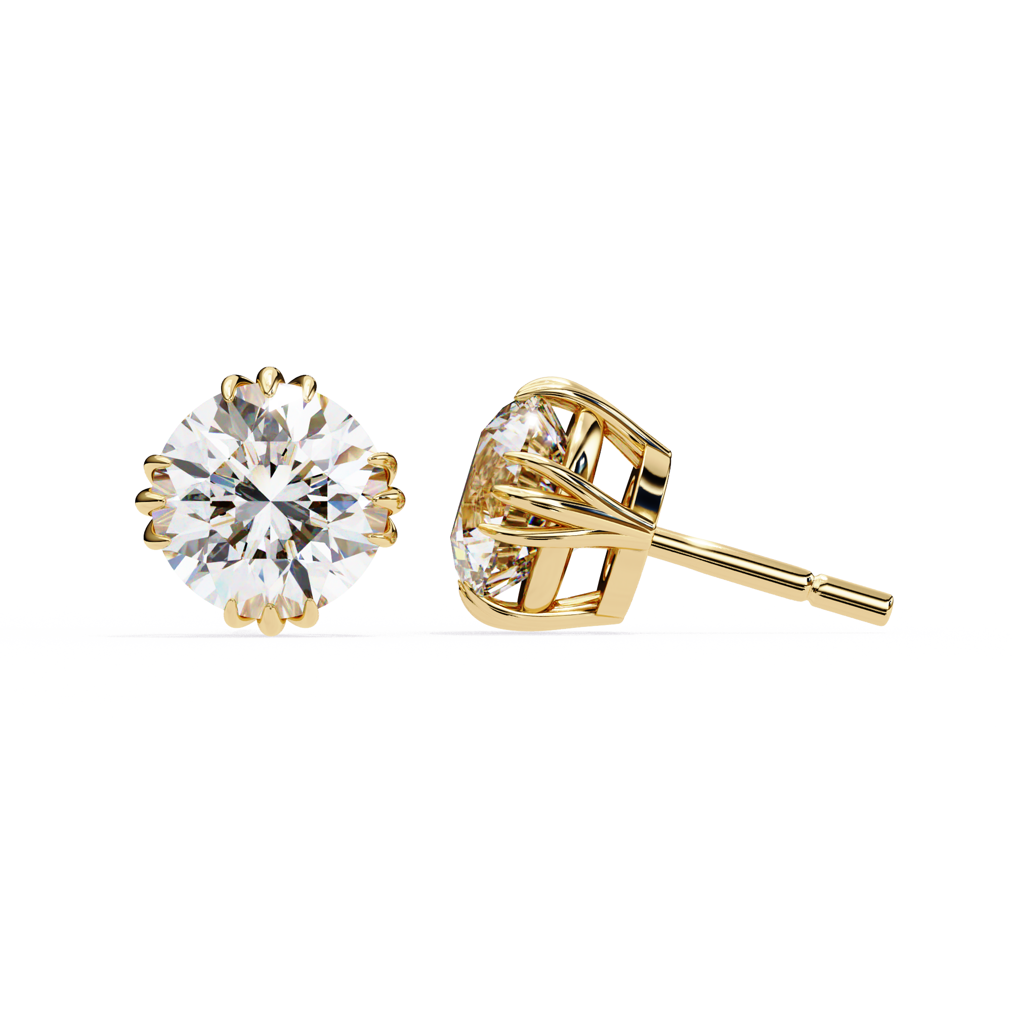 2.80 ct Stellar Brilliance Earrings 9k