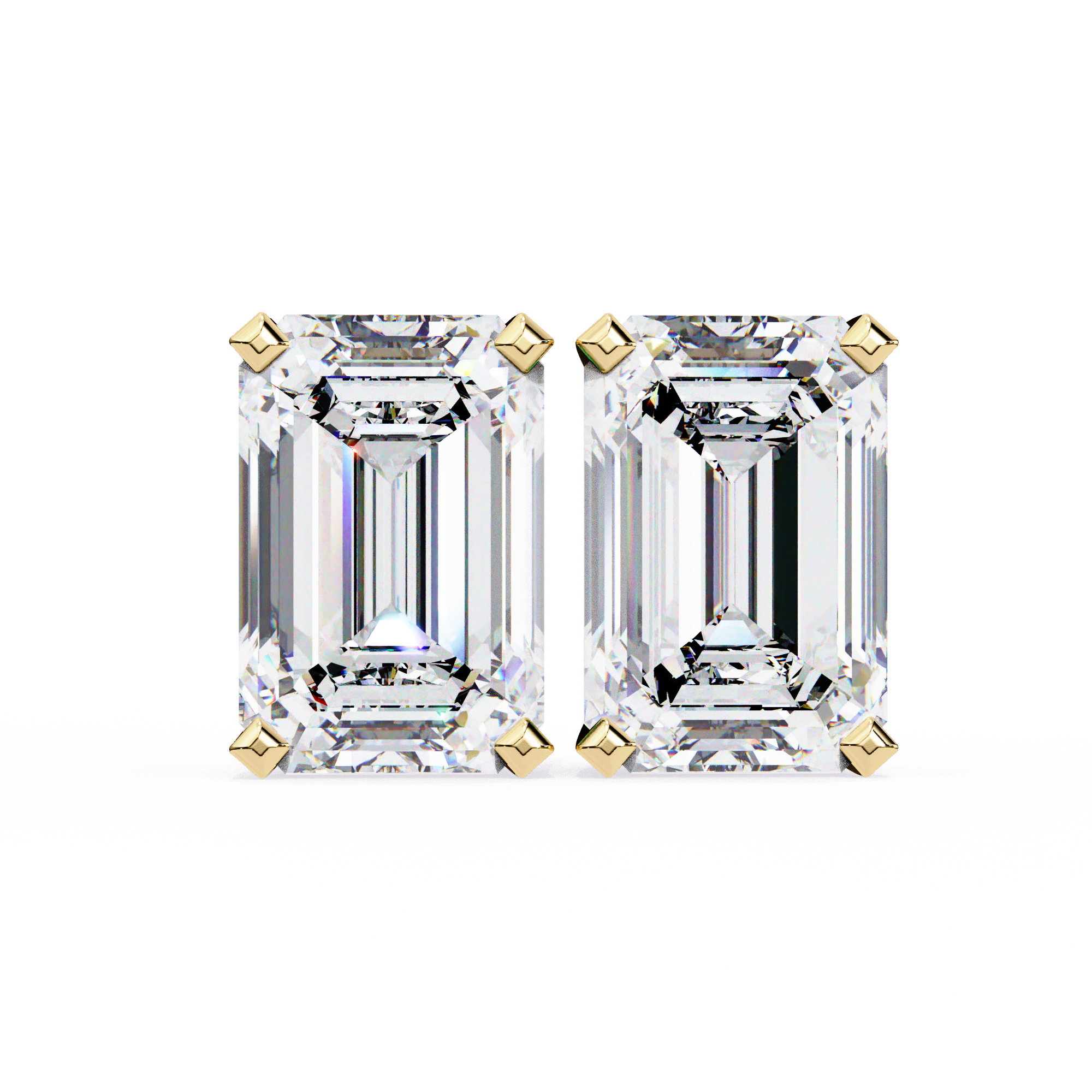 2.39 ct Green Horizon Earrings 9k