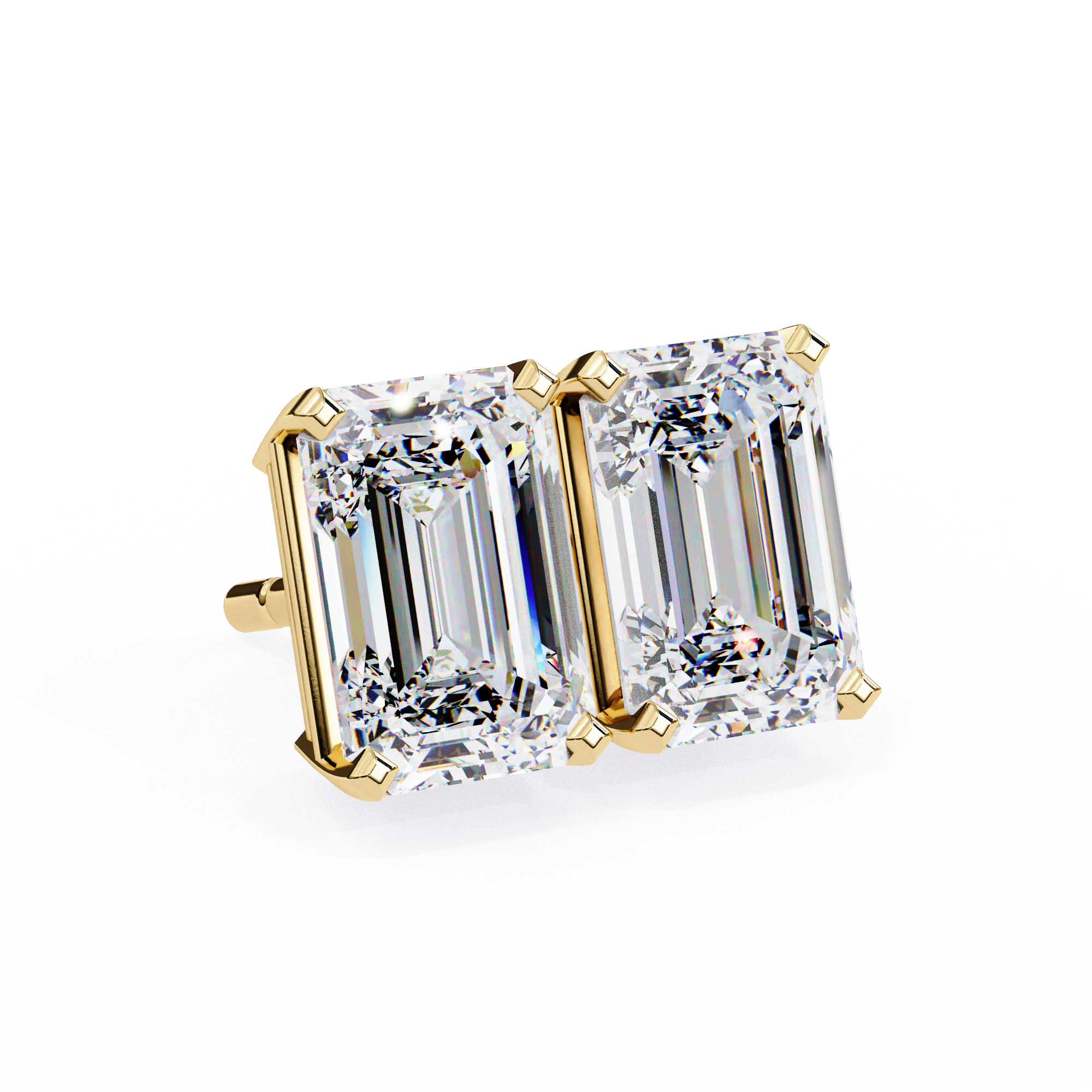 2.39 ct Green Horizon Earrings 9k