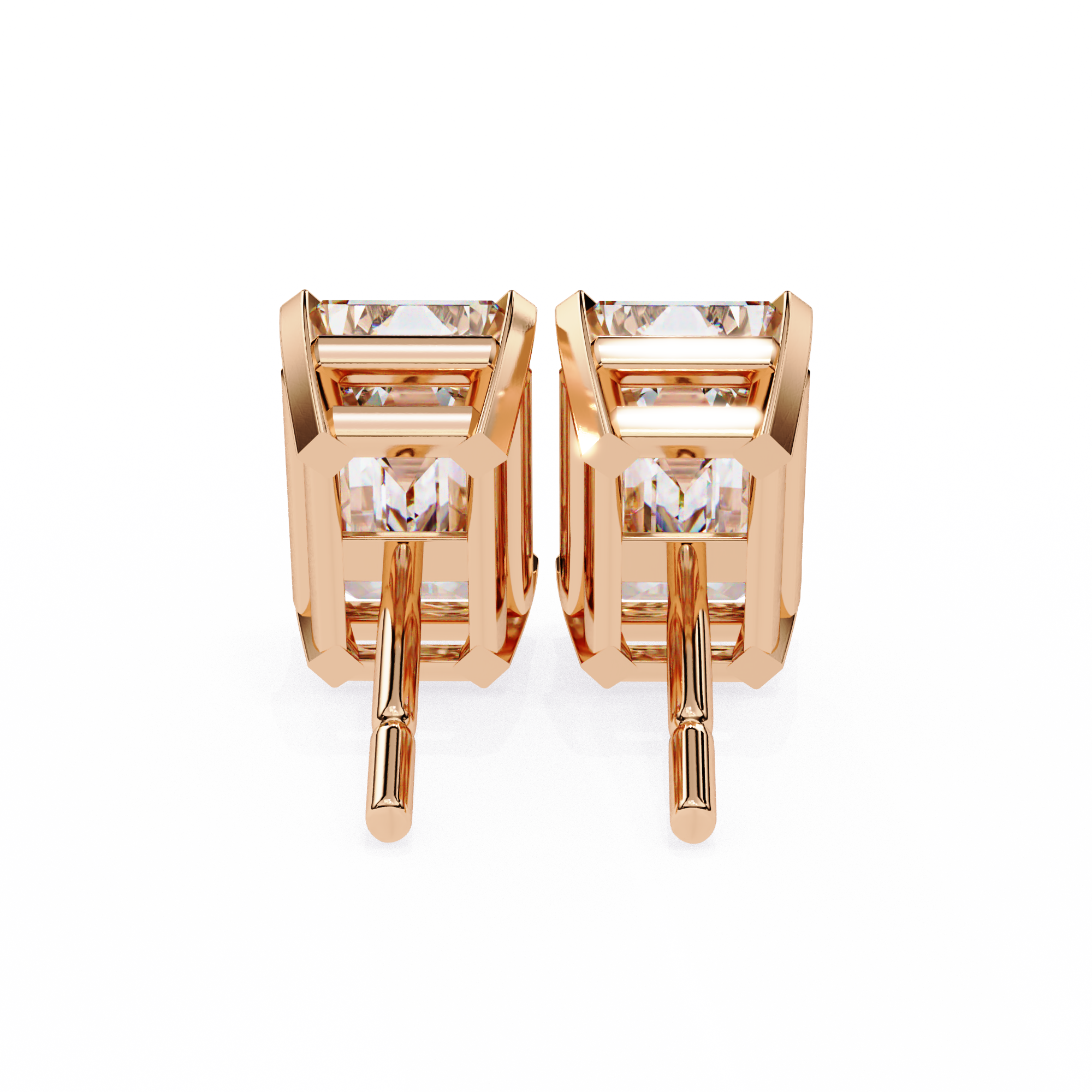 2.39 ct Green Horizon Earrings