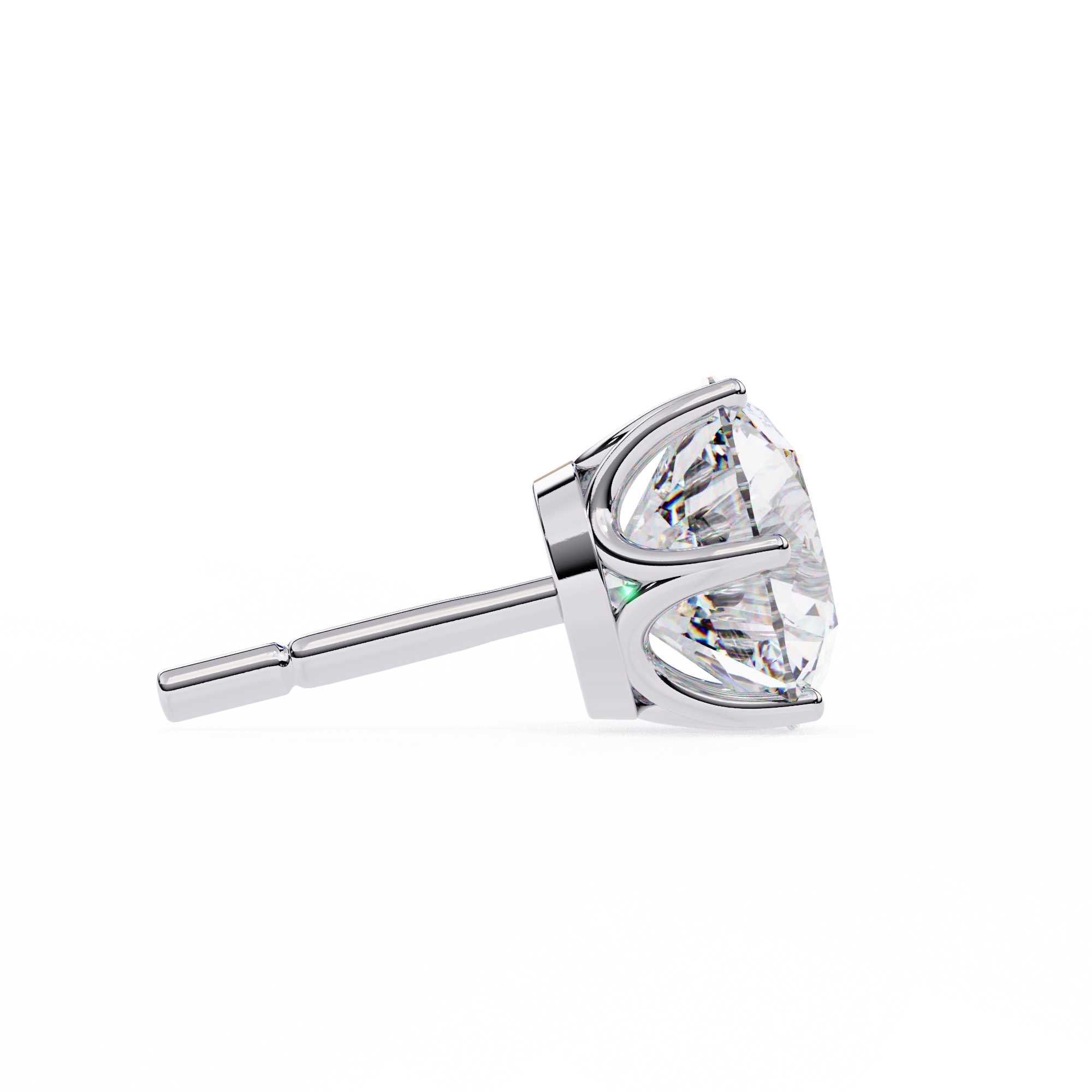 2.57 ct Radiant Elegance Earrings 9k