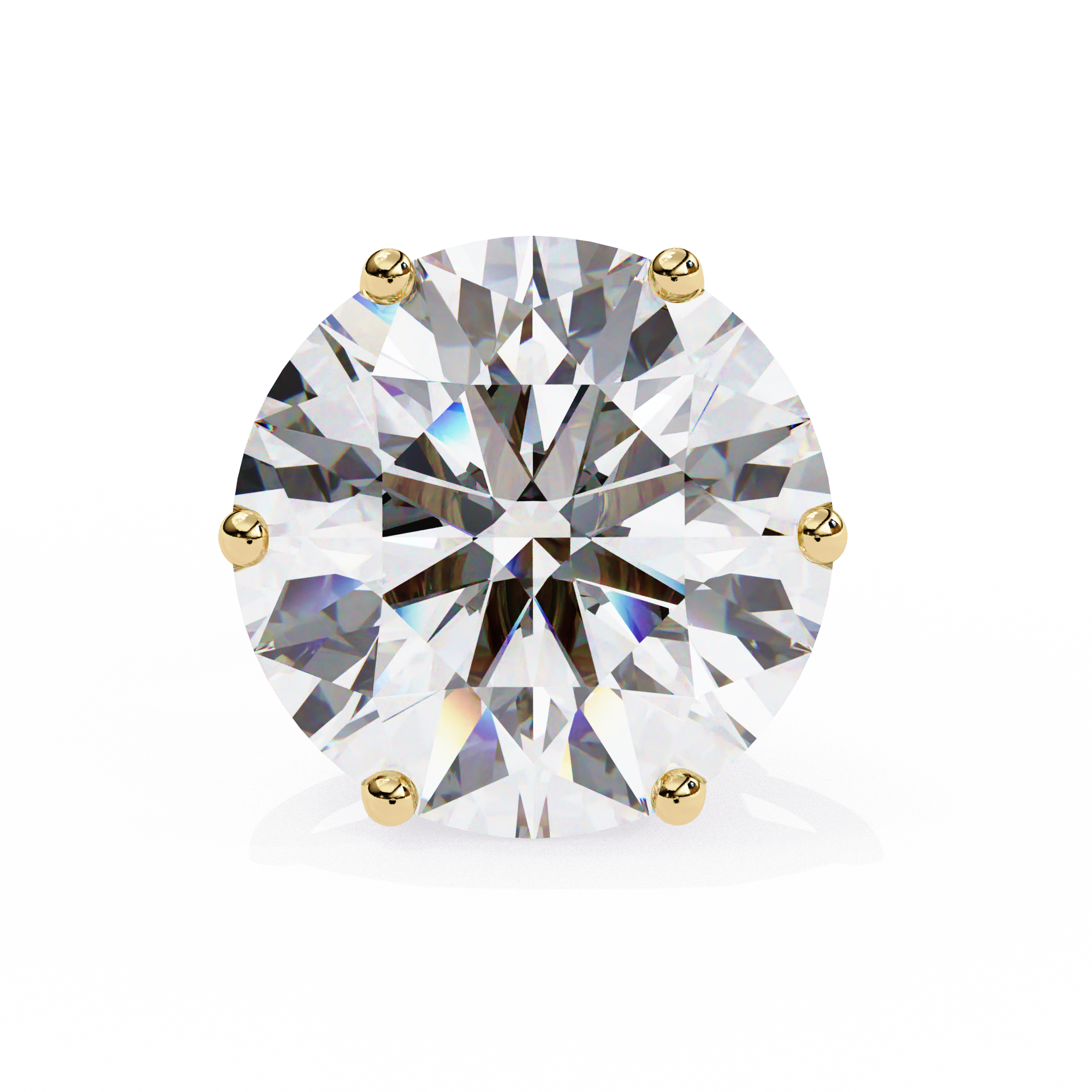2.57 ct Radiant Elegance Earrings 9k