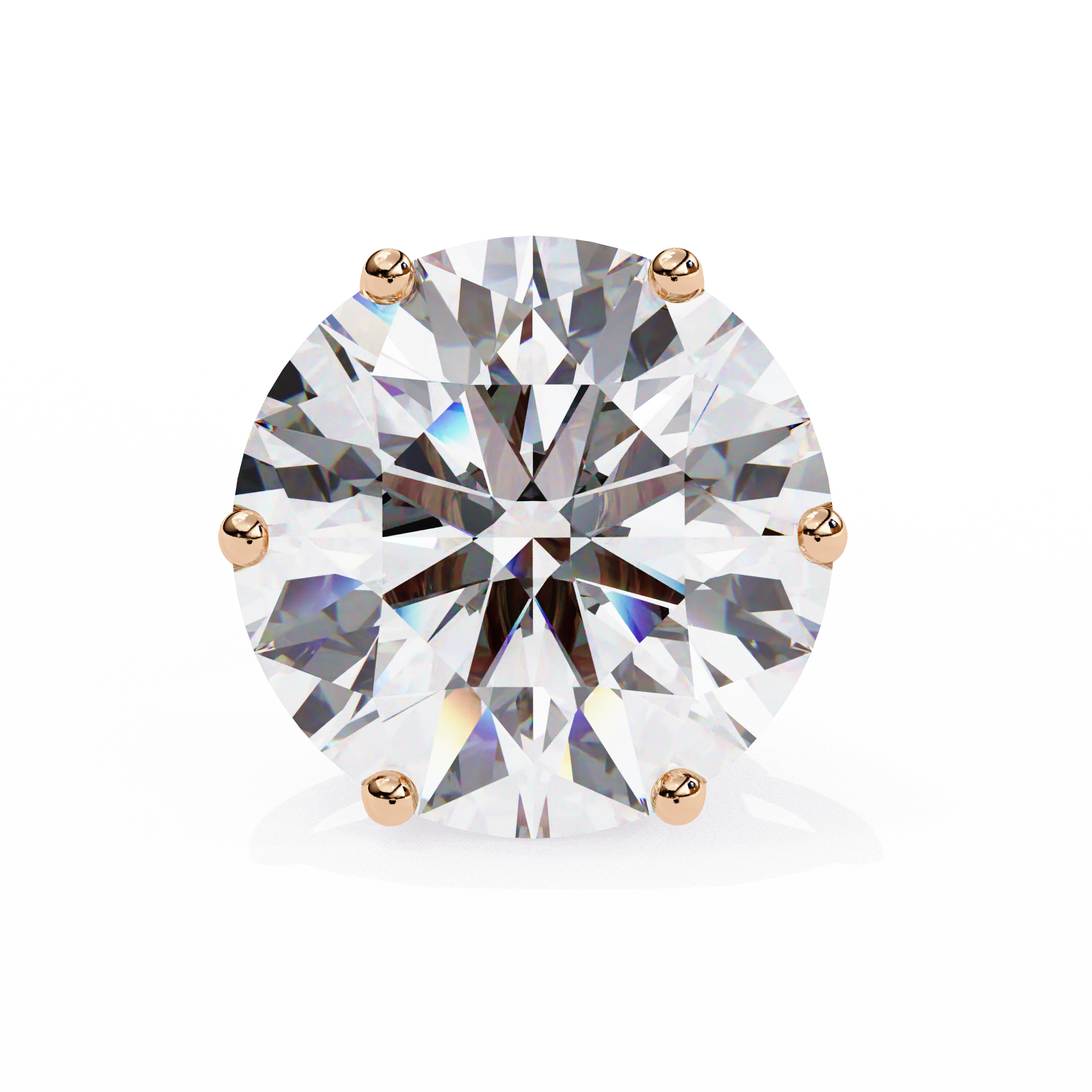 2.57 ct Radiant Elegance Earrings 9k