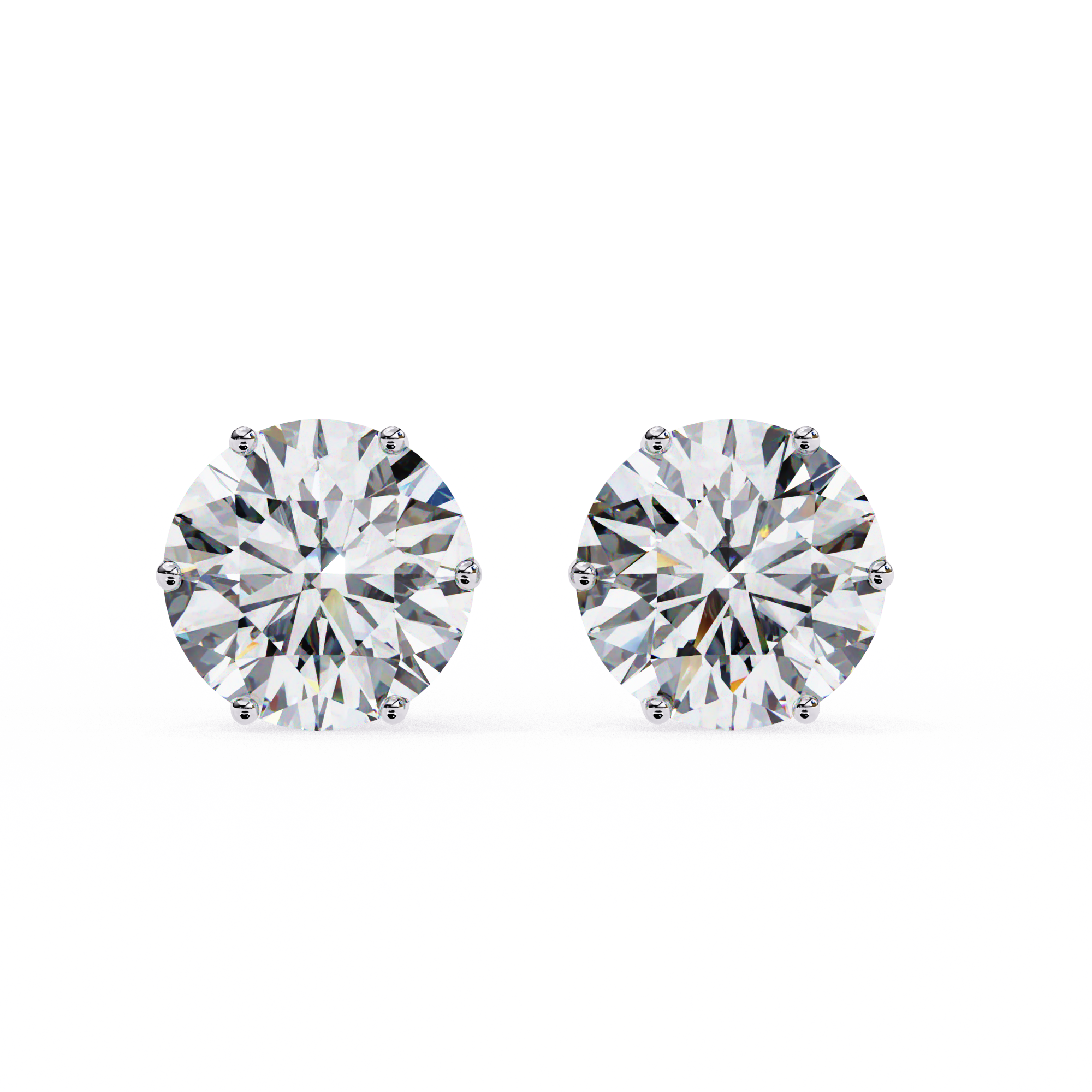 2.57 ct Radiant Elegance Earrings 9k