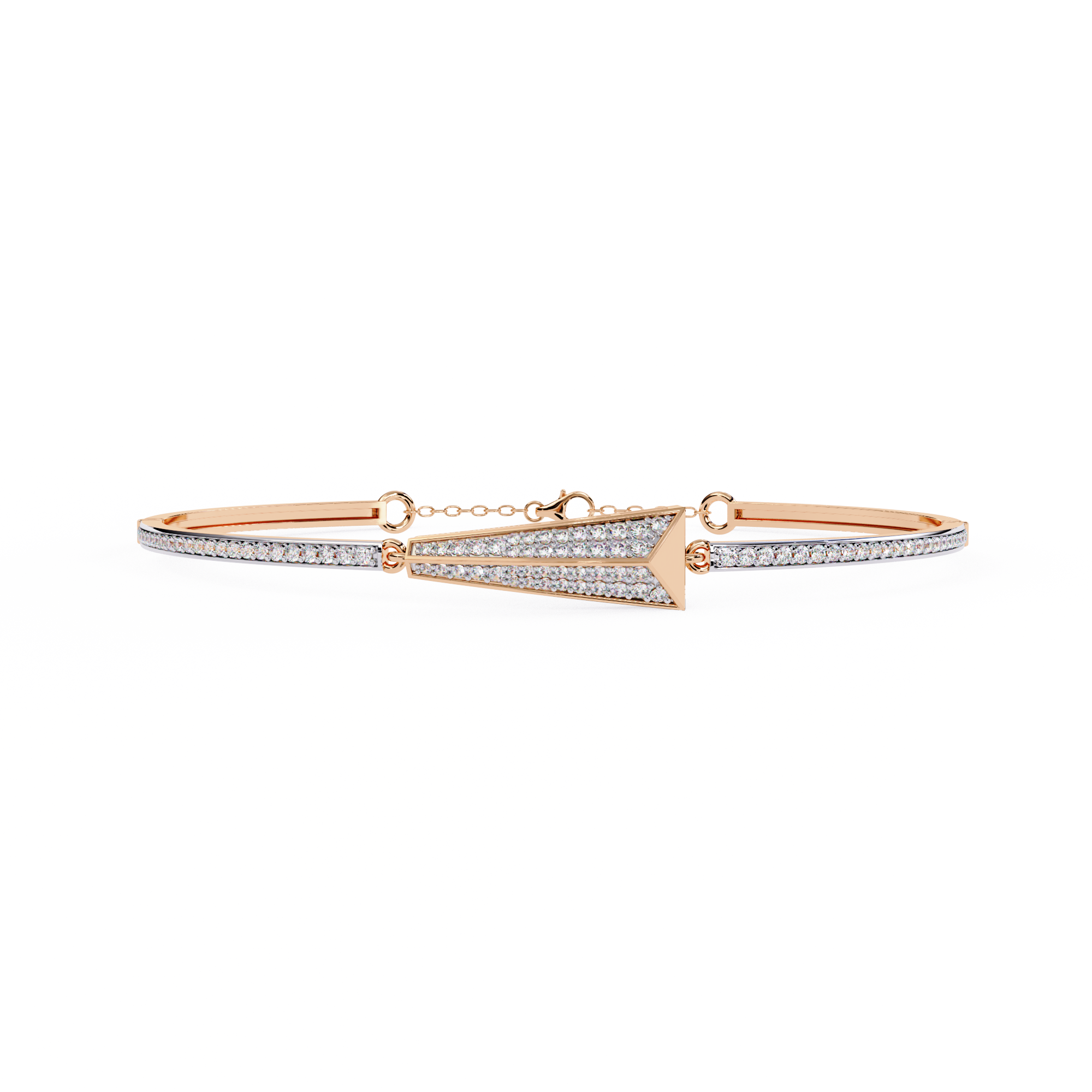 0.55 CT NOVA EDGE BRACELET 9k