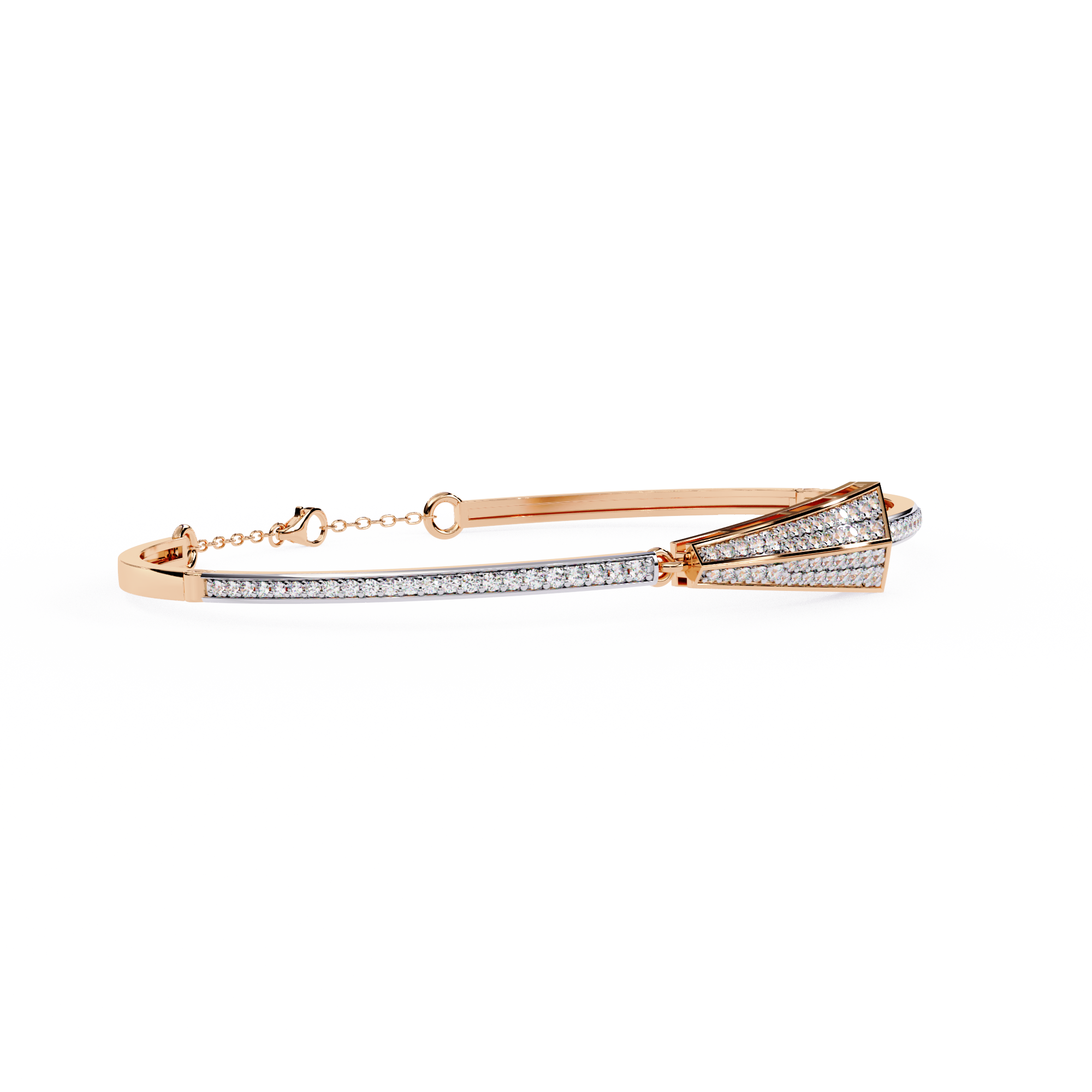 0.55 CT NOVA EDGE BRACELET 9k