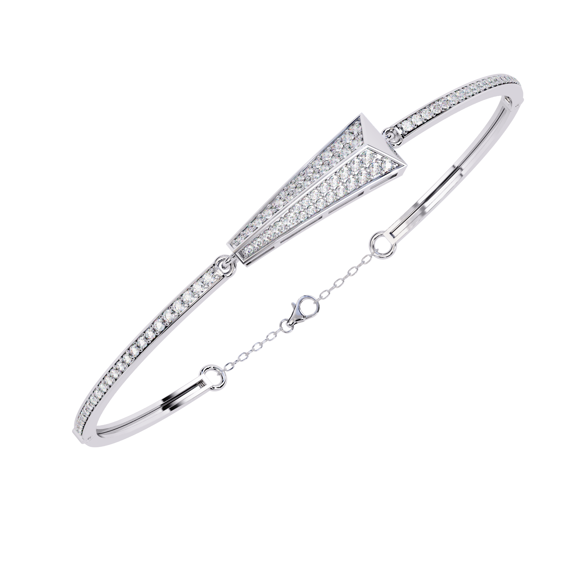0.55 CT NOVA EDGE BRACELET 9k