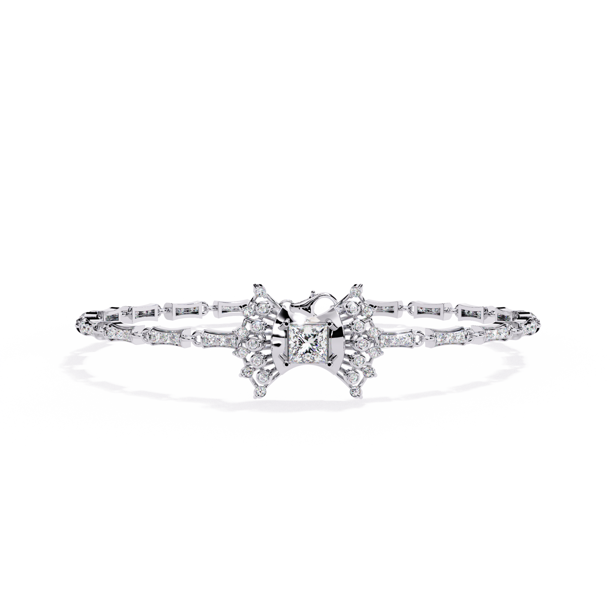 1.65 CT REGENT TRIO BRACELET 9k