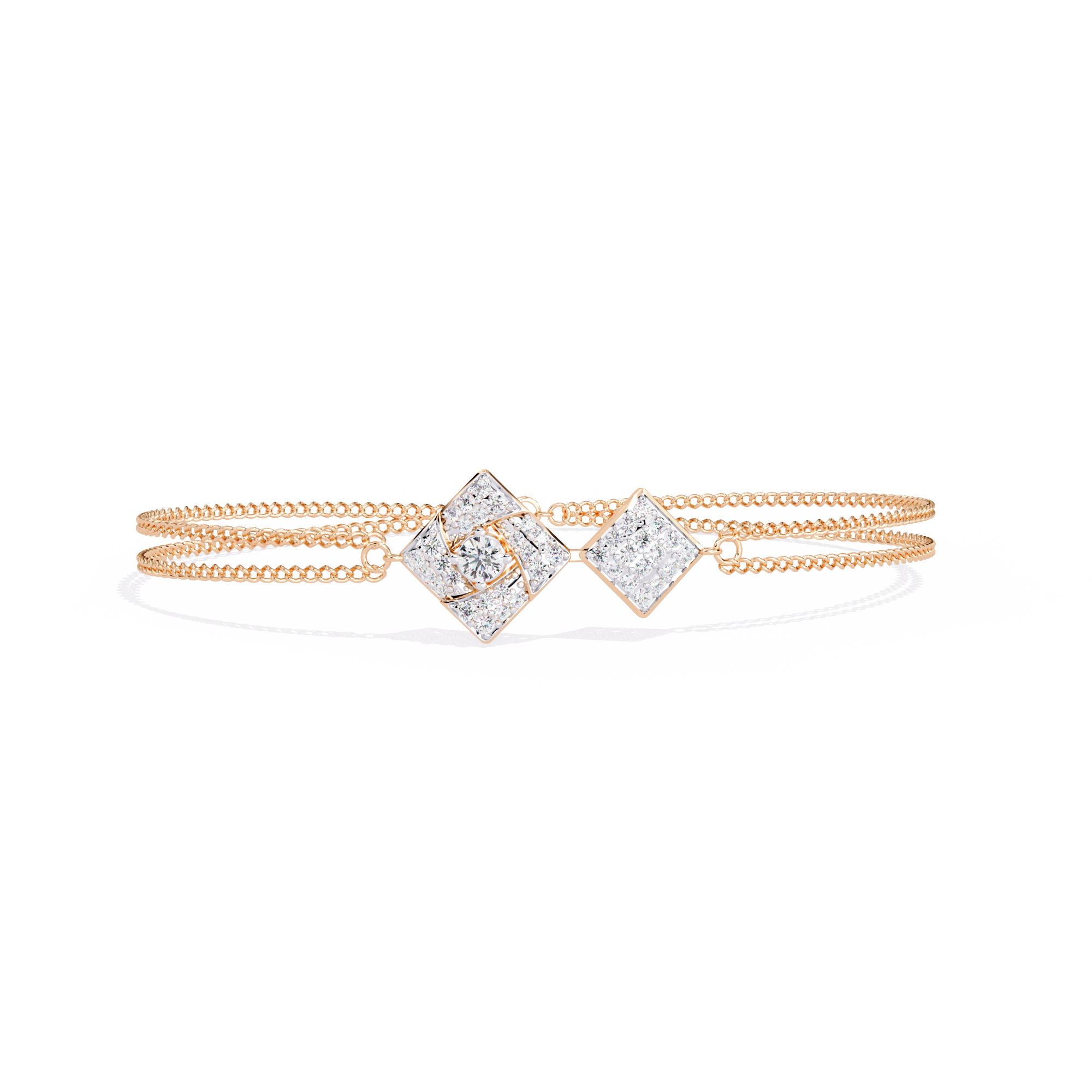 0.40 CT TWIN GLINT BRACELET