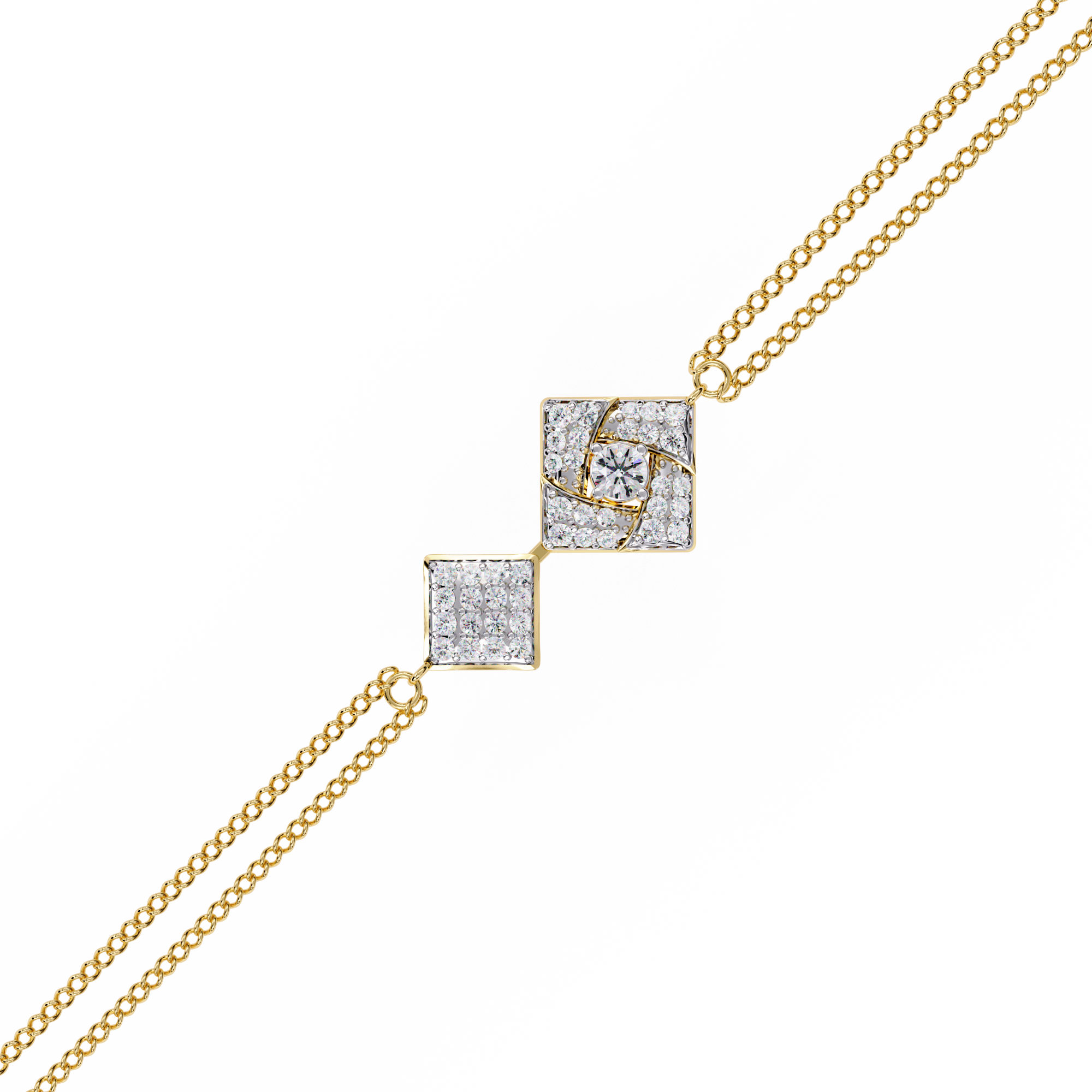 0.40 CT TWIN GLINT BRACELET