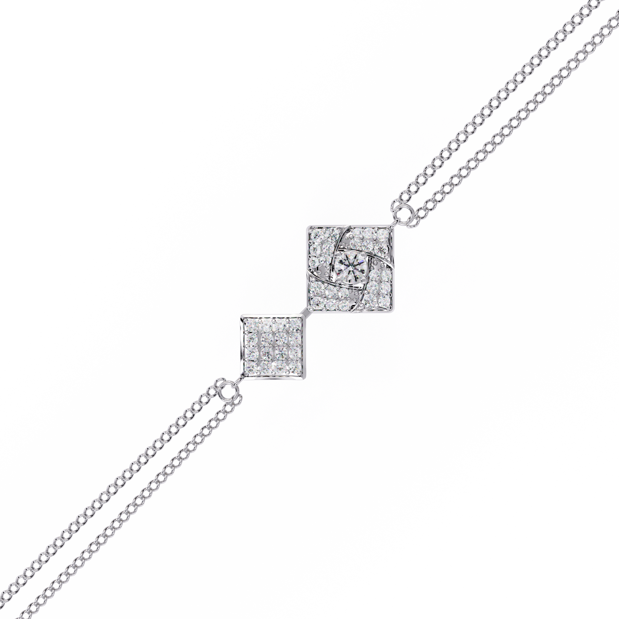 0.40 CT TWIN GLINT BRACELET