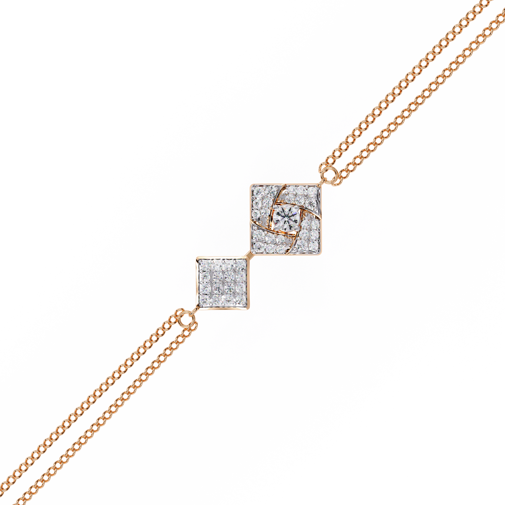 0.40 CT TWIN GLINT BRACELET