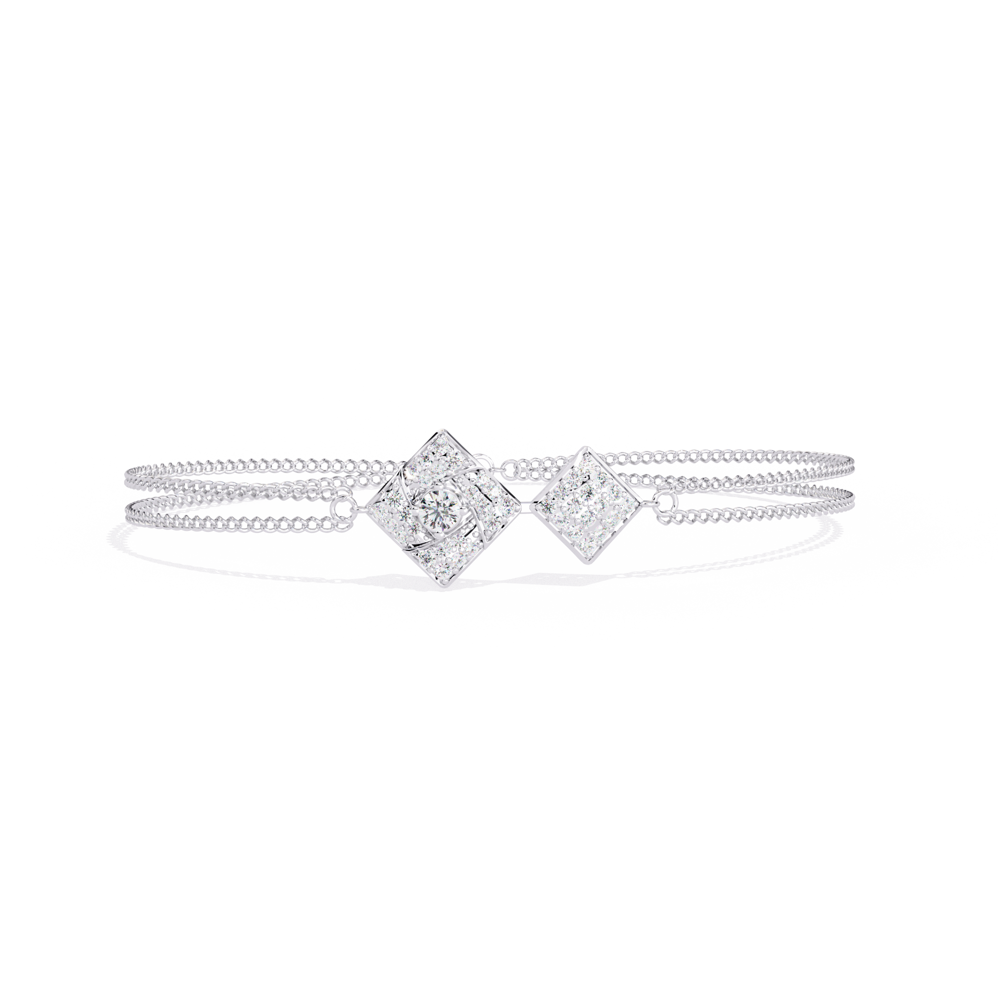 0.40 CT TWIN GLINT BRACELET