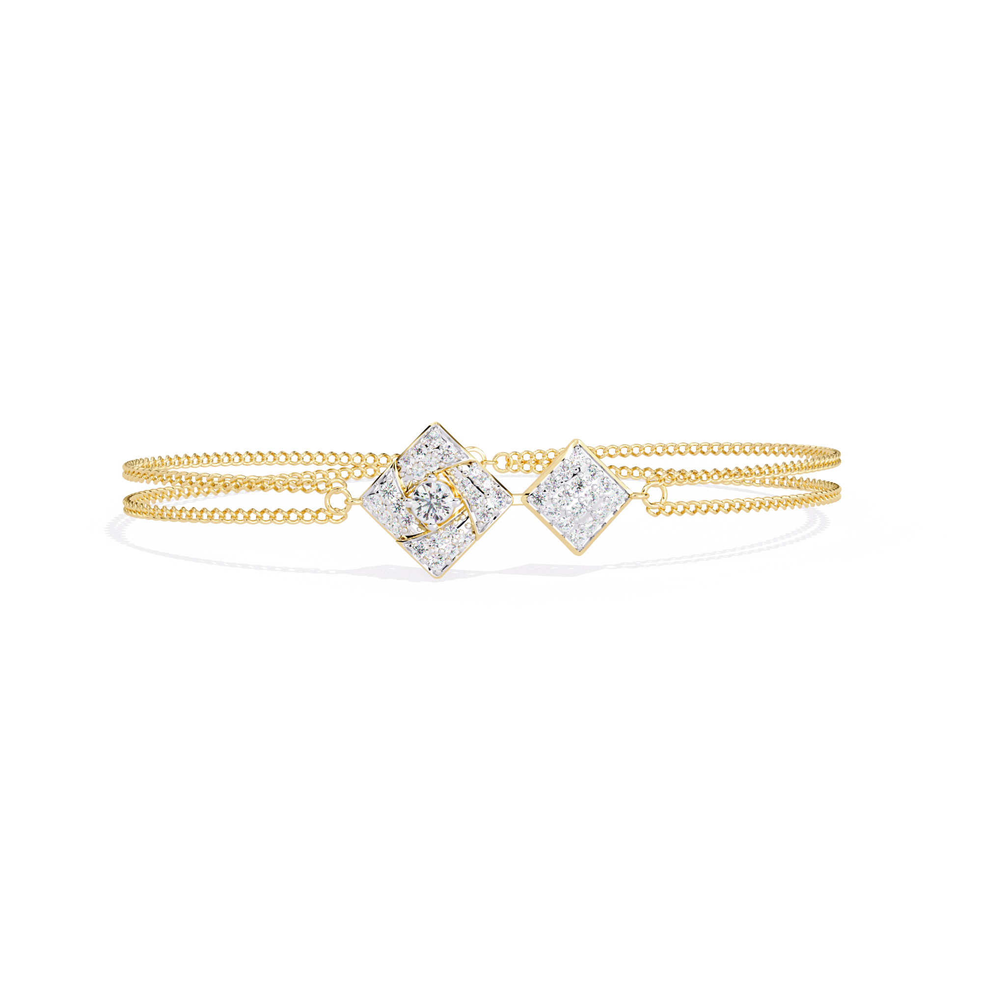 0.40 CT TWIN GLINT BRACELET