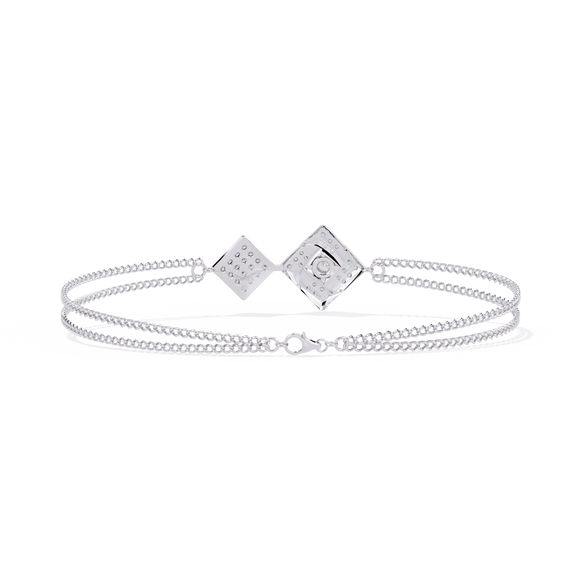 0.40 CT TWIN GLINT BRACELET