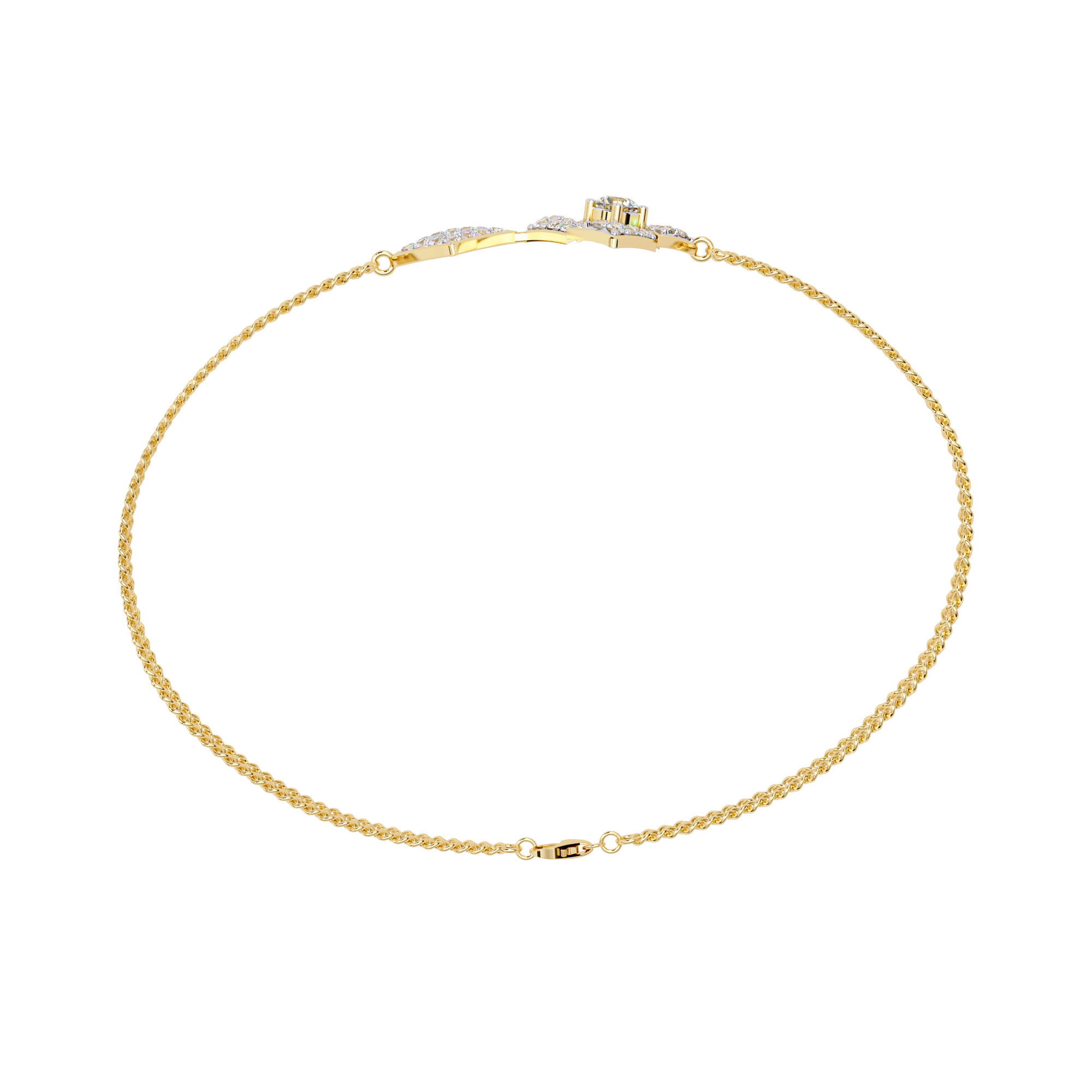 0.40 CT TWIN GLINT BRACELET