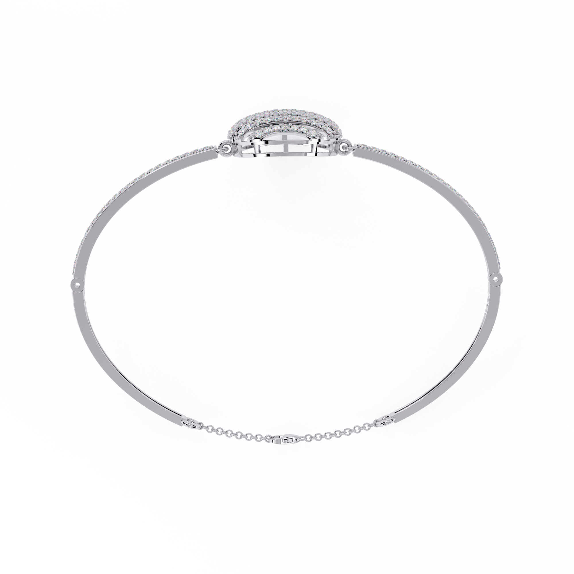 0.66 CT COSMIC AURA BRACELET 18K