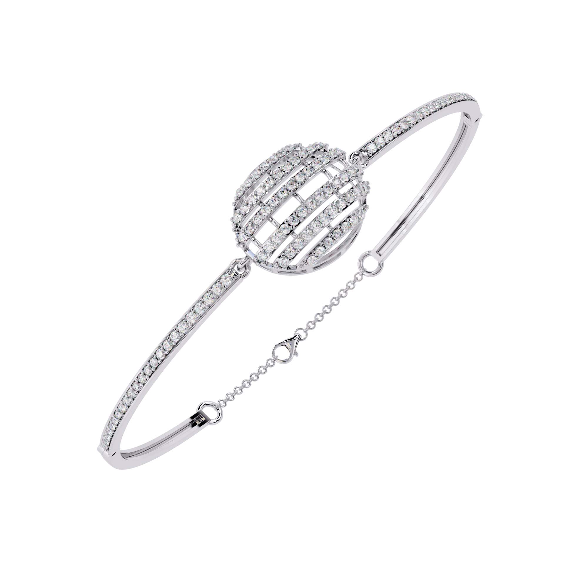 0.66 CT COSMIC AURA BRACELET 18K