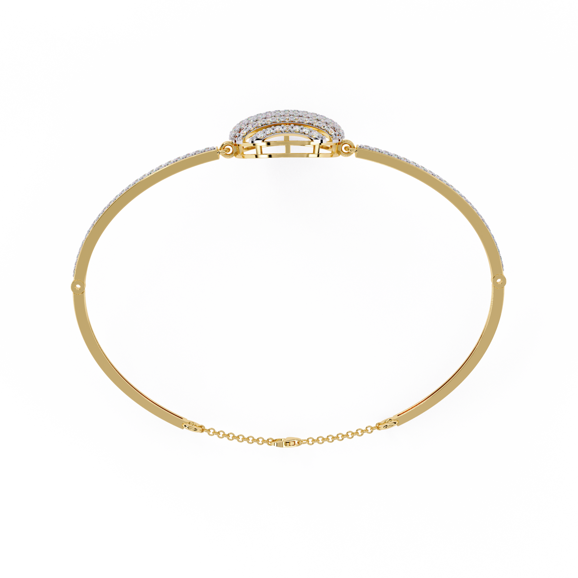 0.66 CT COSMIC AURA BRACELET 18K