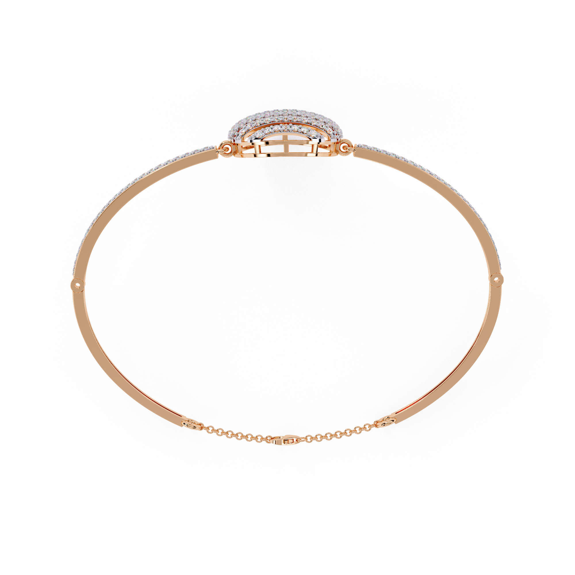 0.66 CT COSMIC AURA BRACELET 18K
