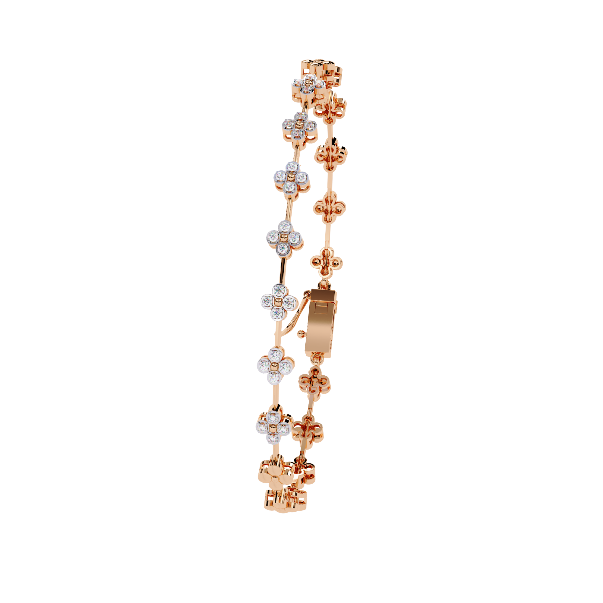 0.23 CT DAISY DELIGHT BRACELET