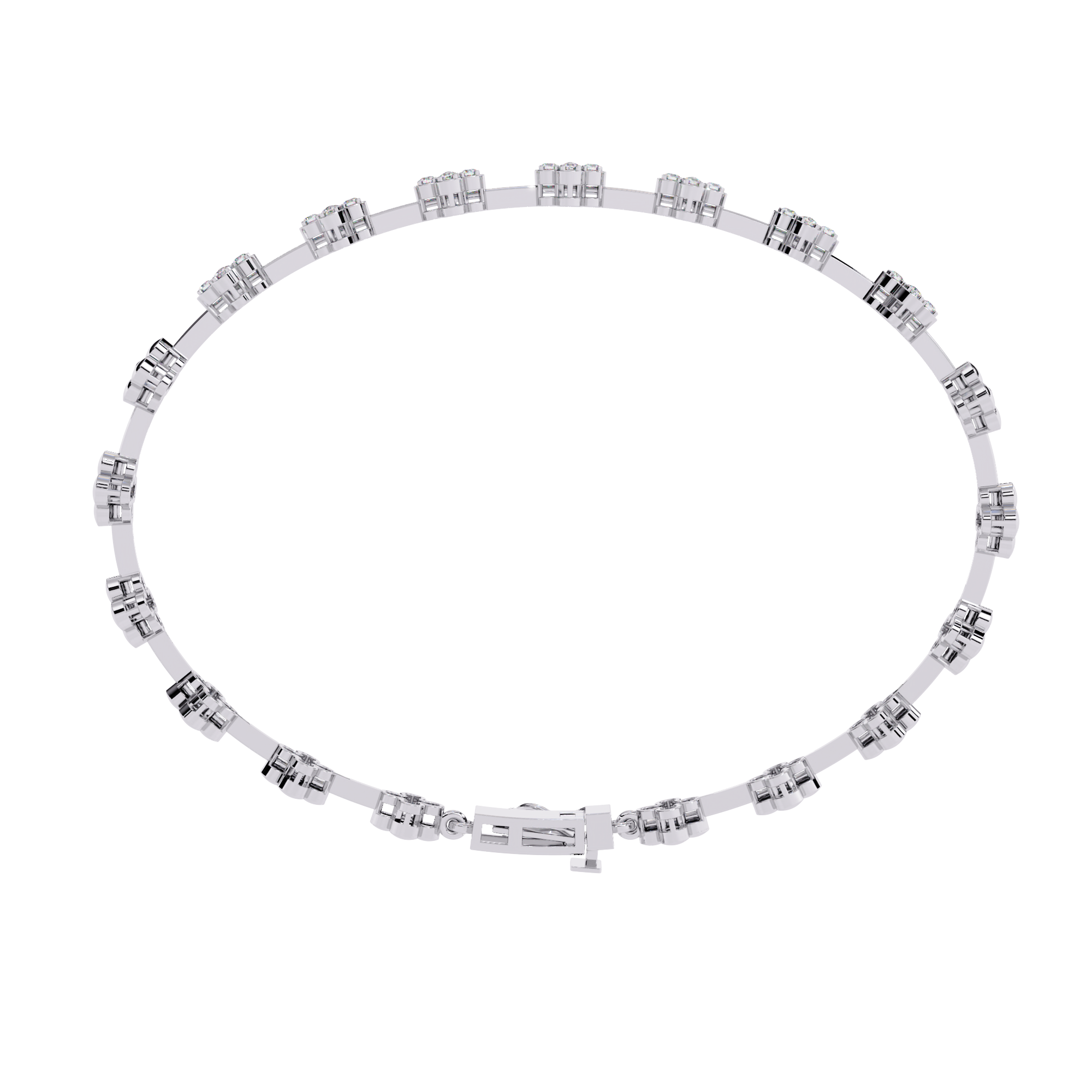 0.23 CT DAISY DELIGHT BRACELET