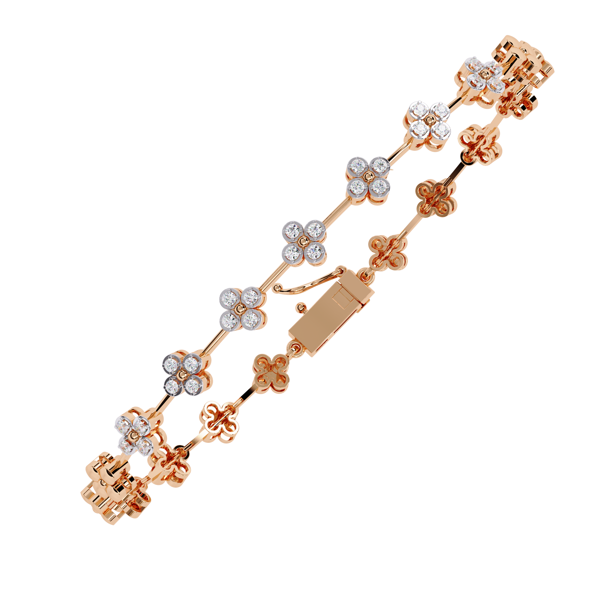 0.23 CT DAISY DELIGHT BRACELET